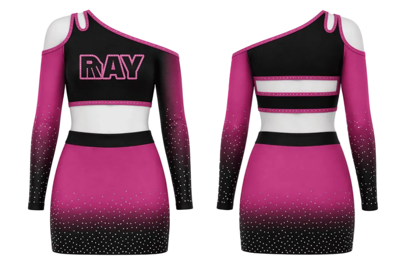 Set de tenue de cheerleading « Aurélie »