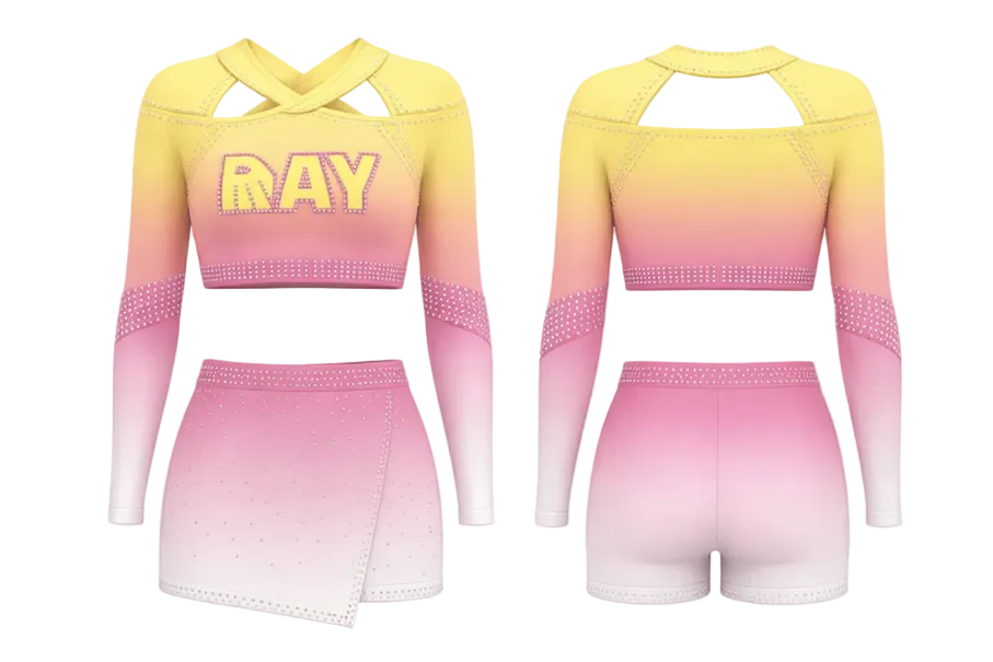 Set de tenue de cheerleading « Amélie »