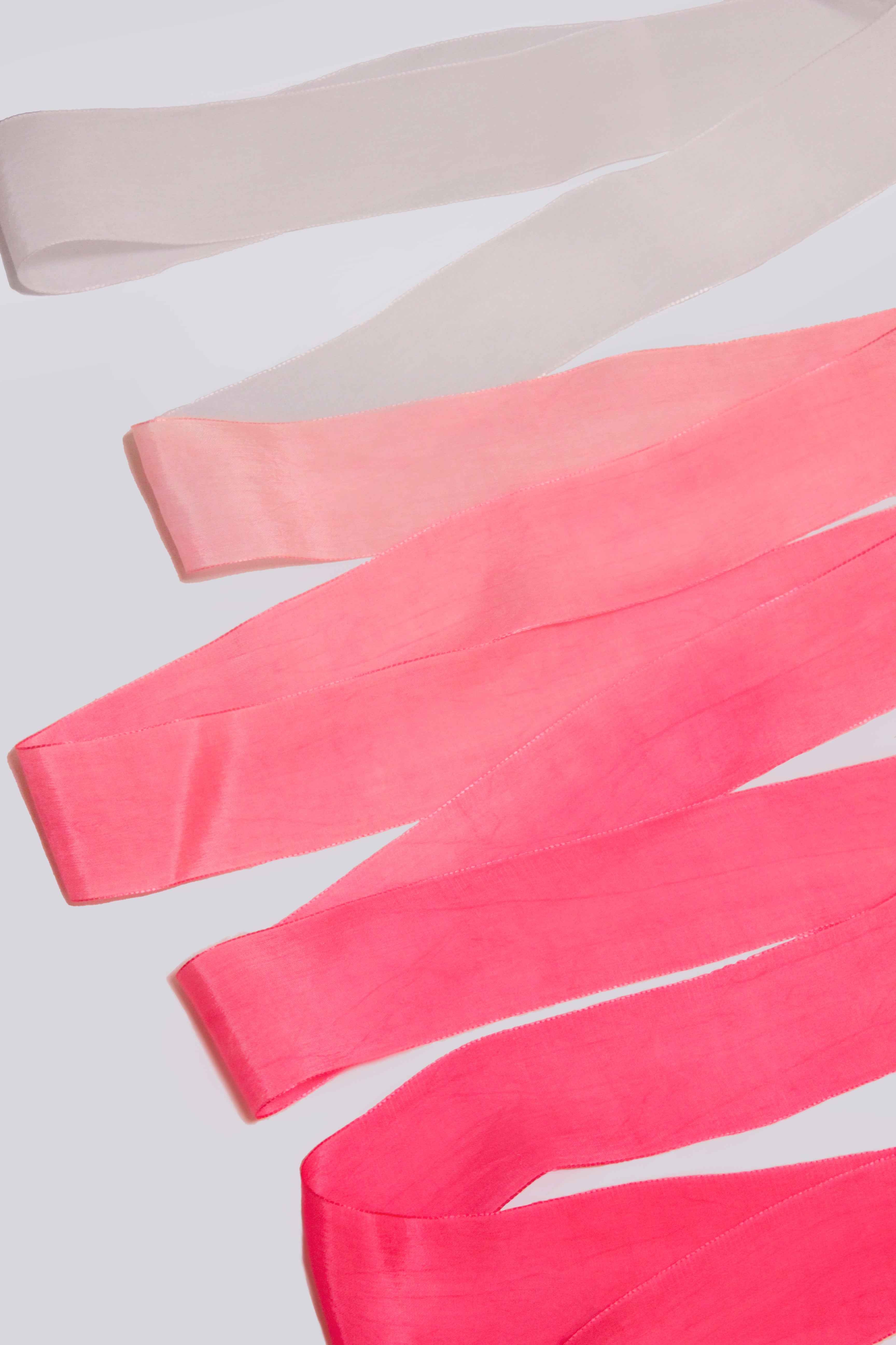 Ruban de gymnastique rythmique dégradé 6 m (7 coloris)