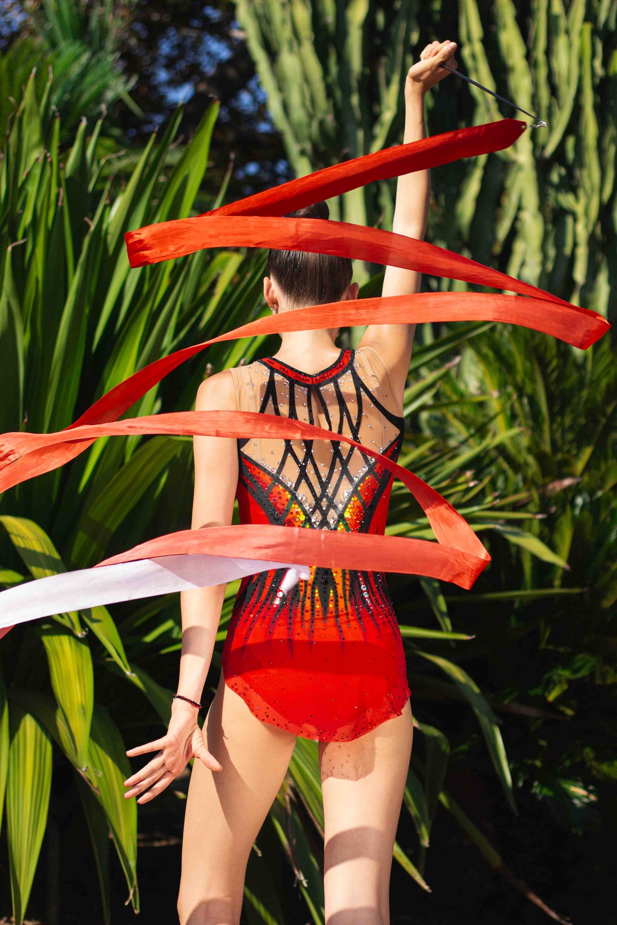 Justaucorps de gymnastique rythmique Gaëlle (Série Elite)