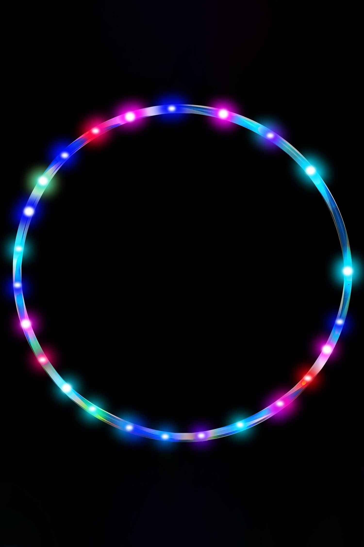 Cerceau de gymnastique lumineux LED