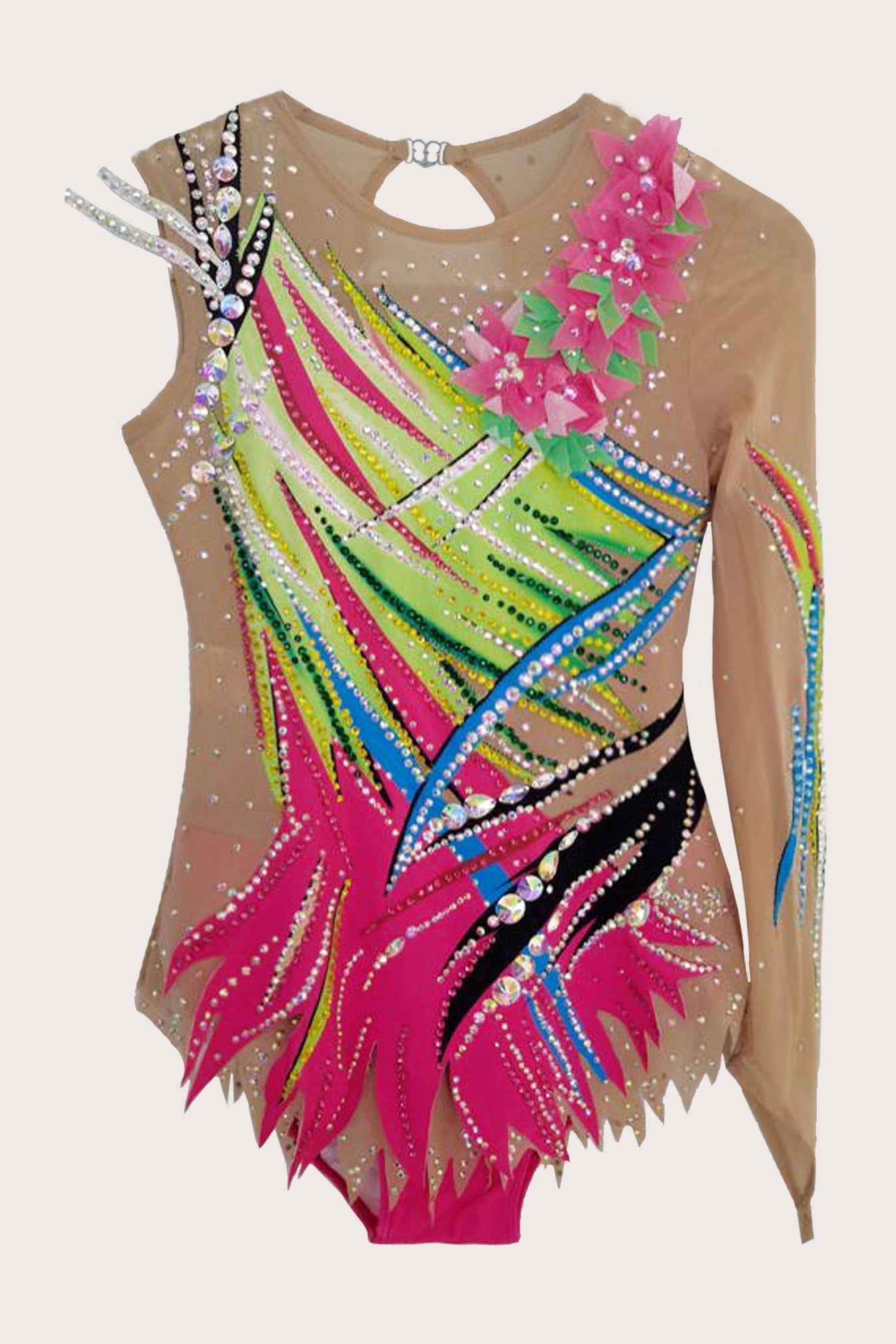 Justaucorps de compétition pour gymnastique rythmique, twirling et majorette sur mesure - Raysport