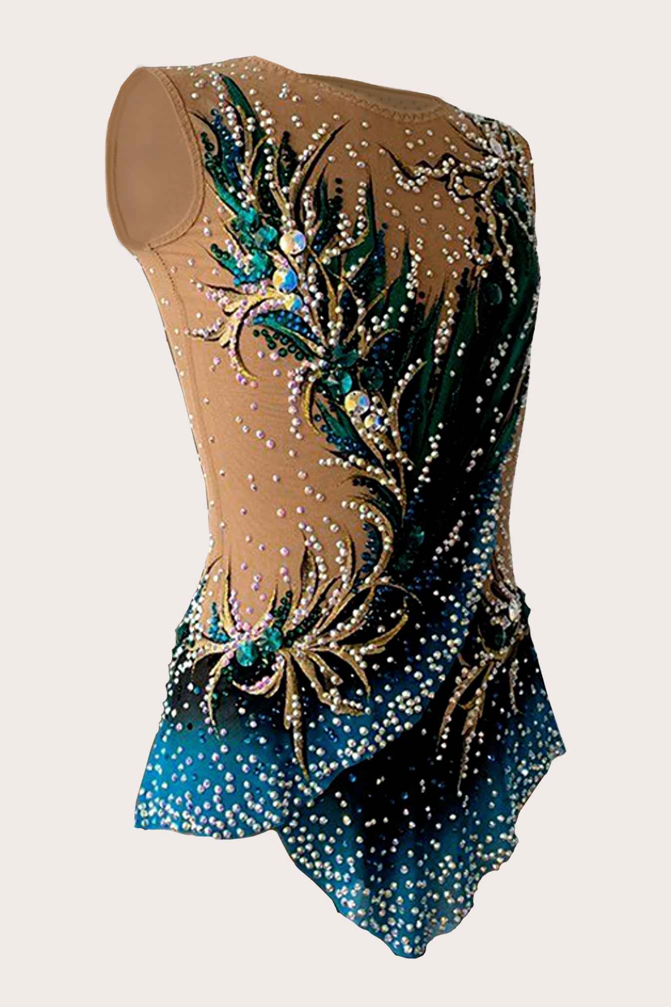 Justaucorps de gymnastique rythmique (en stock)