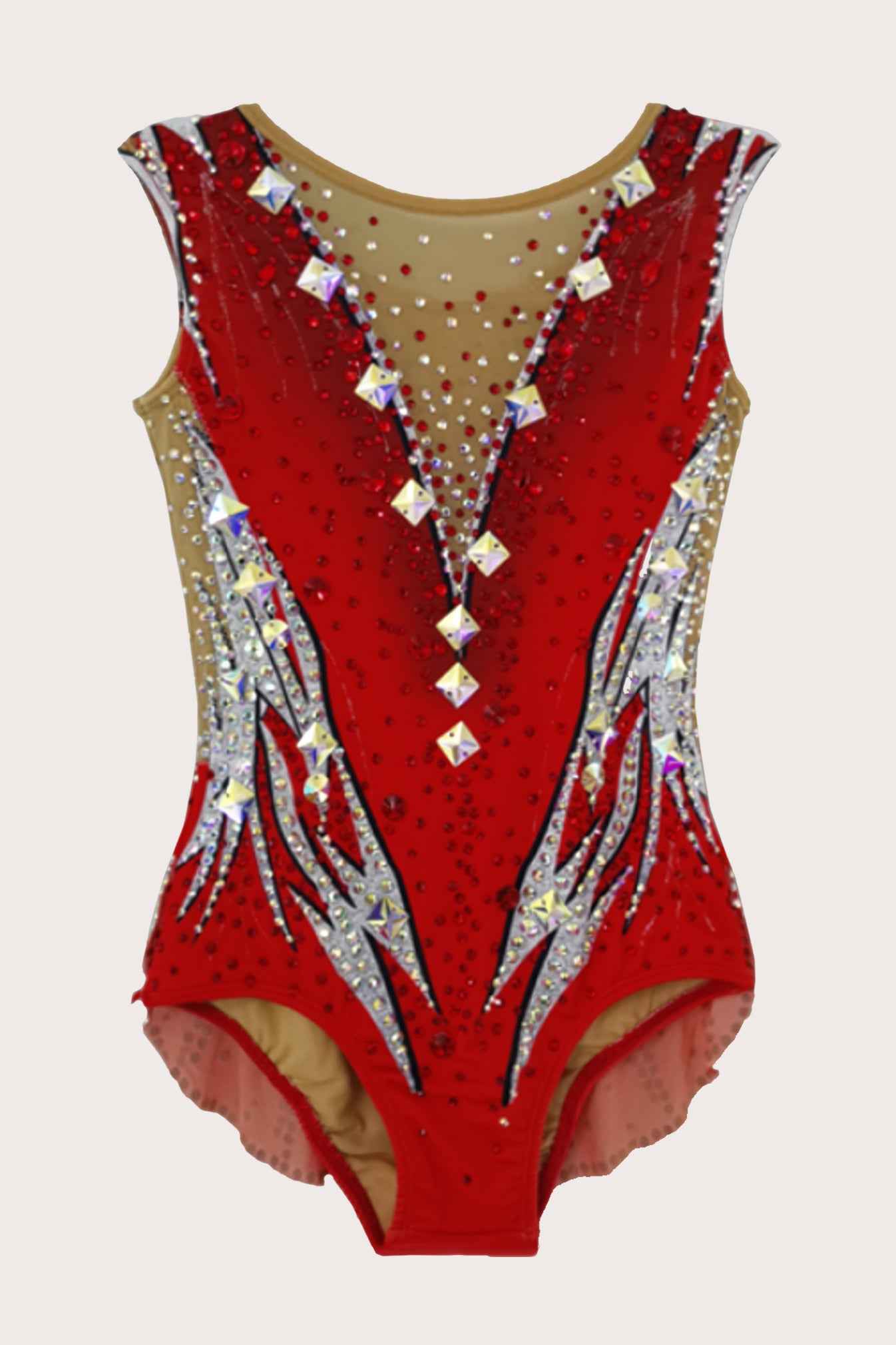 Justaucorps de gymnastique rythmique (en stock)