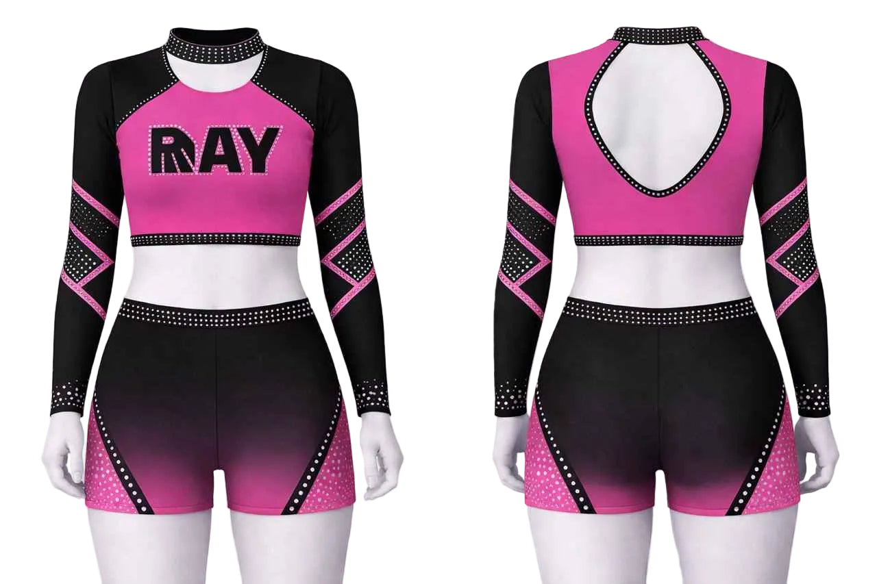 Set de tenue de cheerleading « Élise »