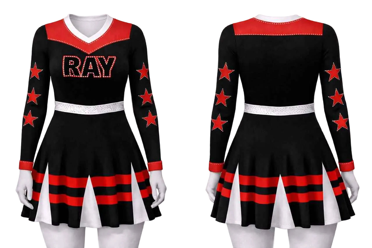 Set de tenue de cheerleading « Clémence »