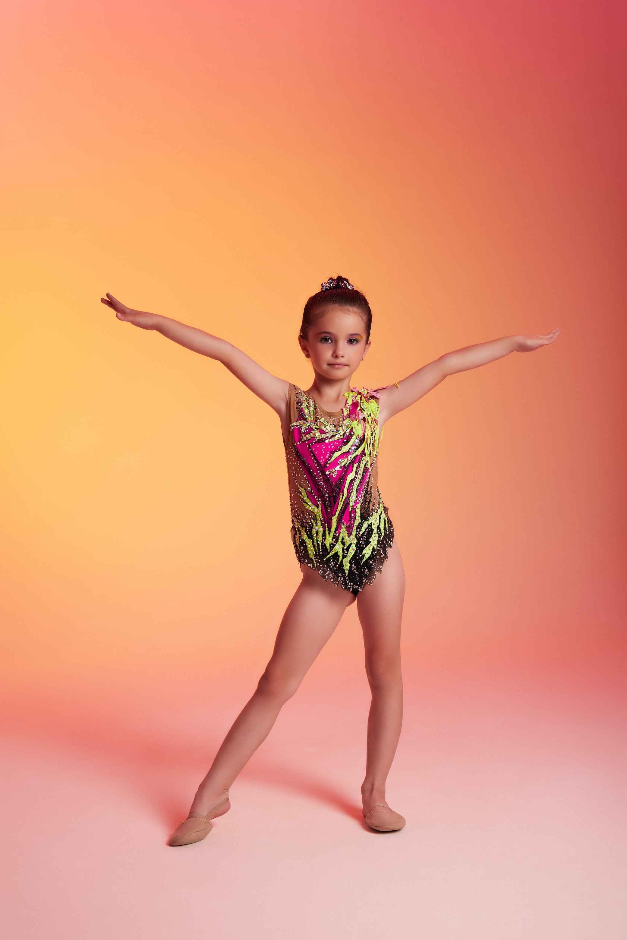 Justaucorps de gymnastique rythmique (sur mesure)