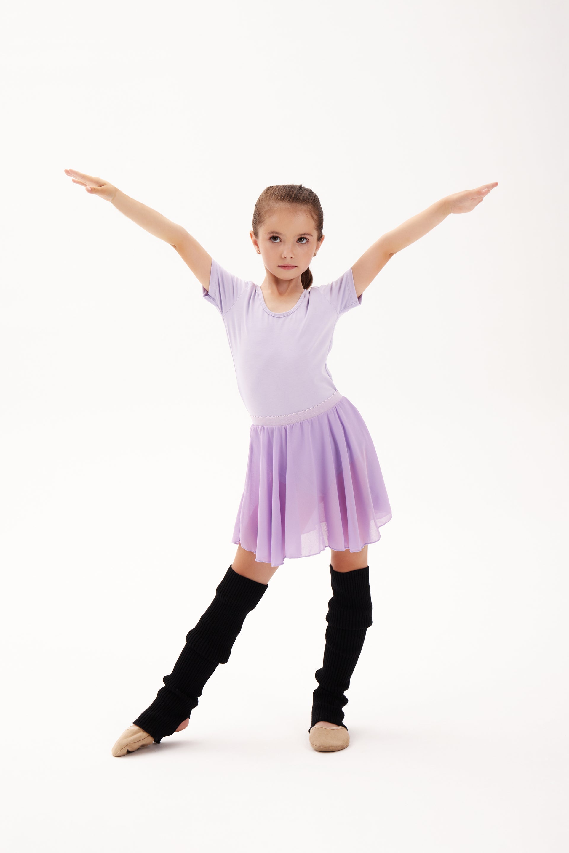 Justaucorps avec jupette en mousseline " Yvonne " (4 coloris) - Raysport