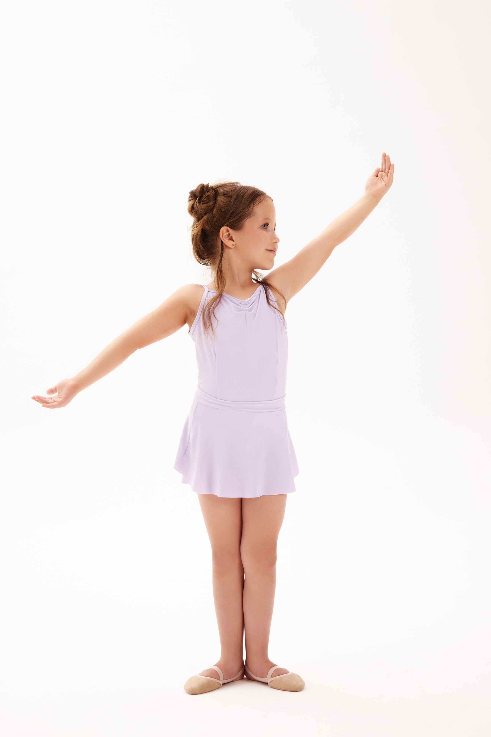 Tenue de danse classique " Estée " : justaucorps + jupette (3 coloris) - Raysport