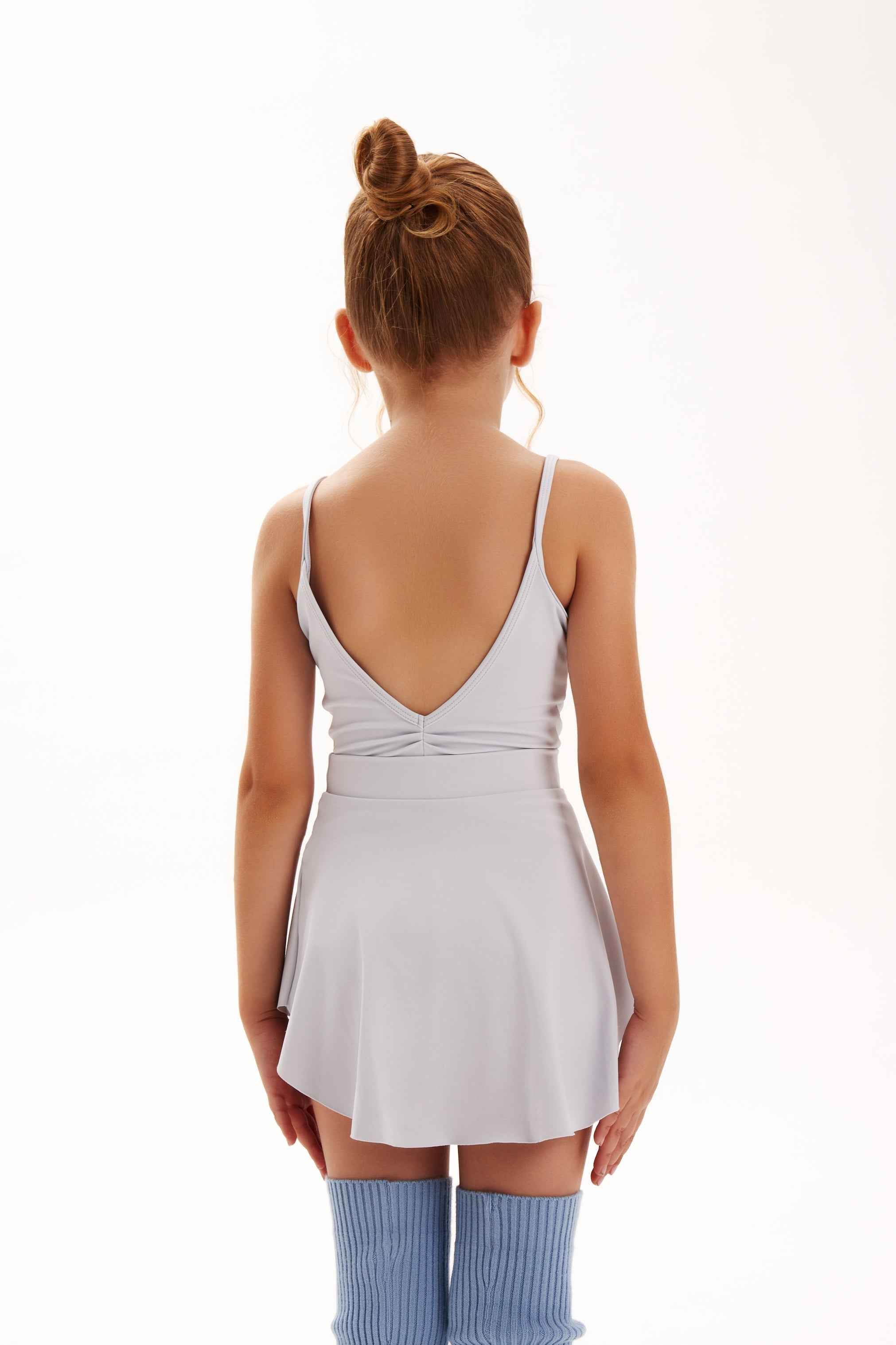 Tenue de danse classique " Estée " : justaucorps + jupette (3 coloris)