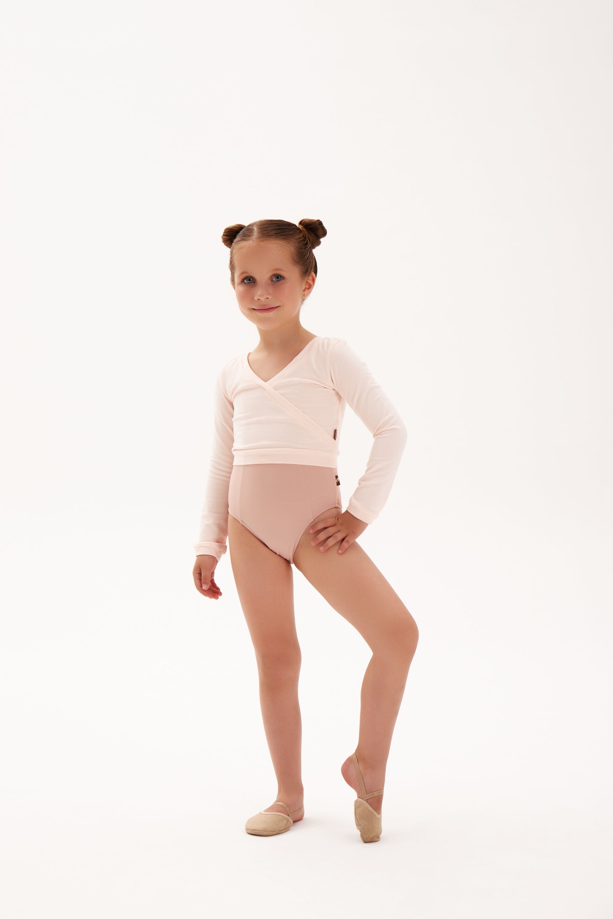Tenue de danse classique " Grace " : justaucorps + cache-cœur à enfiler (2 coloris) - Raysport