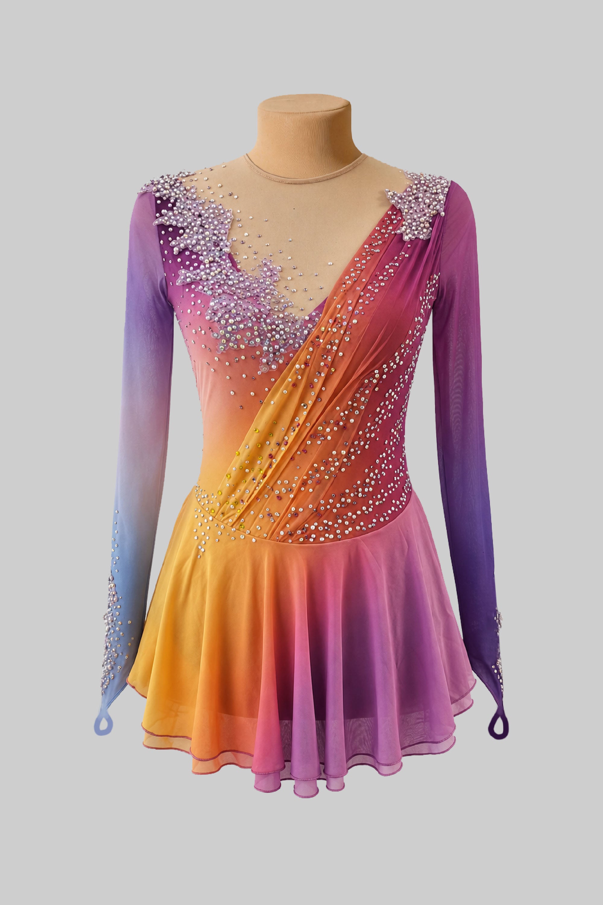 Justaucorps de patinage artistique (sur mesure) - Raysport