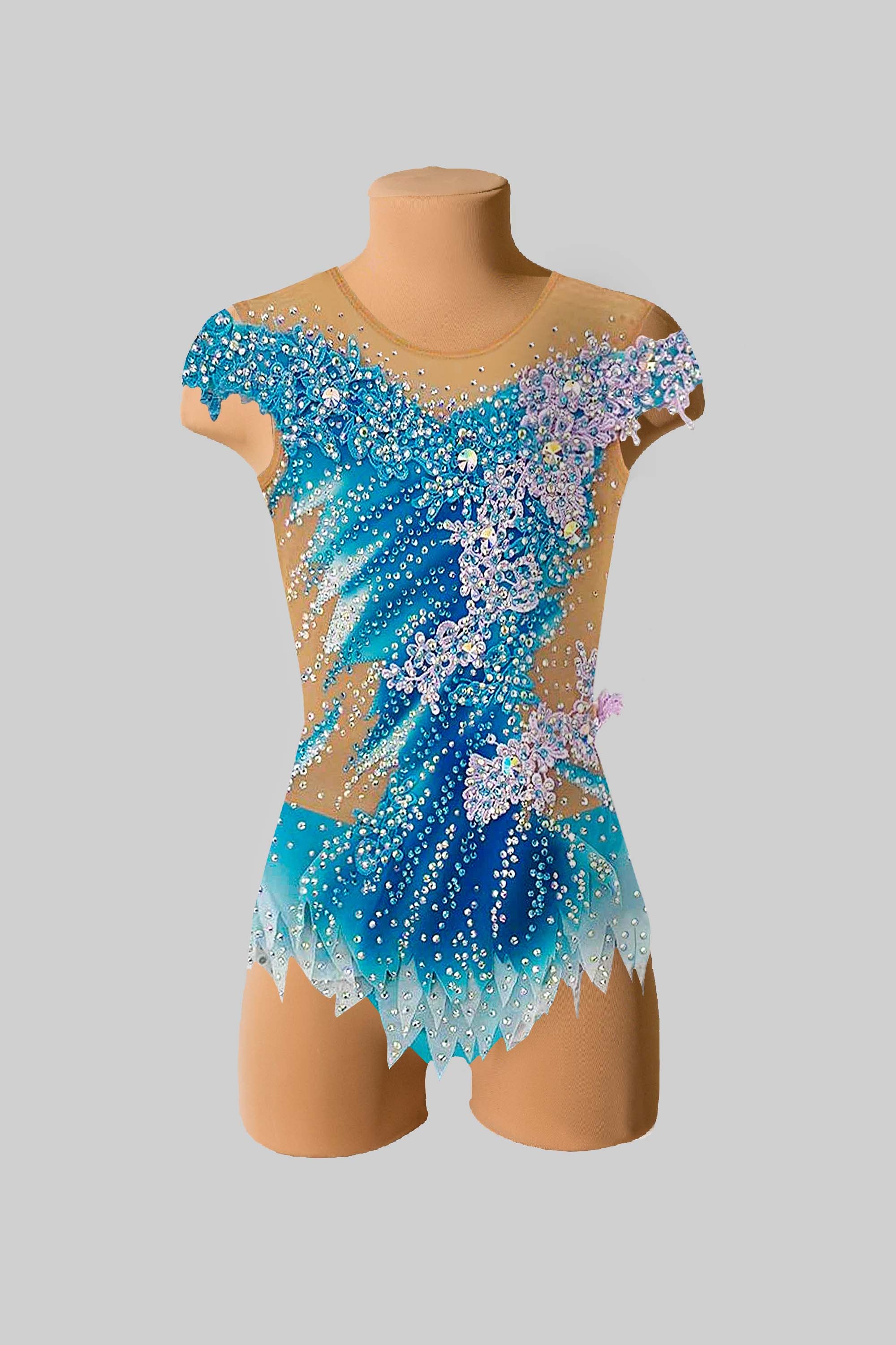 Justaucorps de gymnastique rythmique (sur mesure) - Raysport