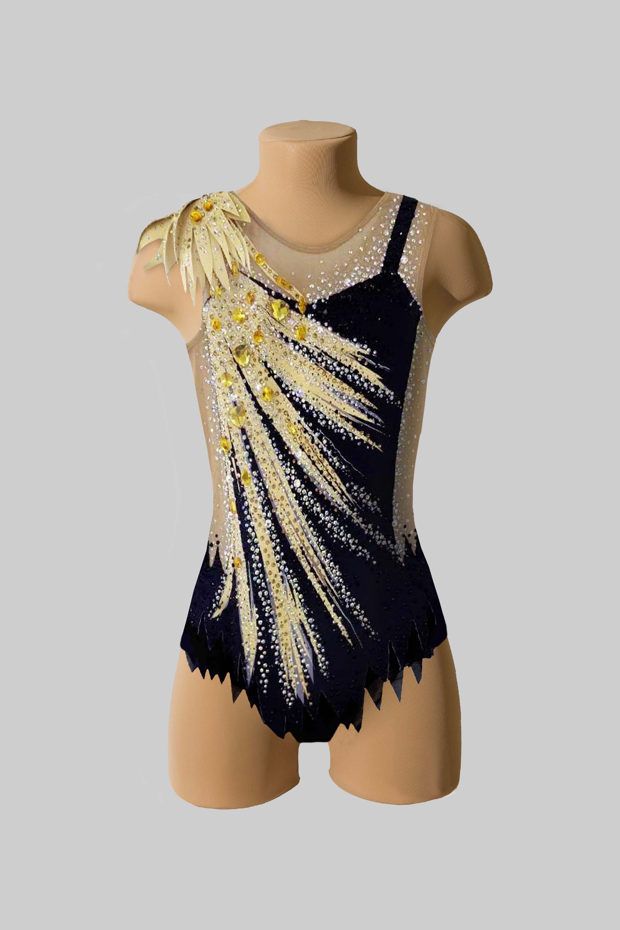 Justaucorps de gymnastique rythmique (sur mesure)