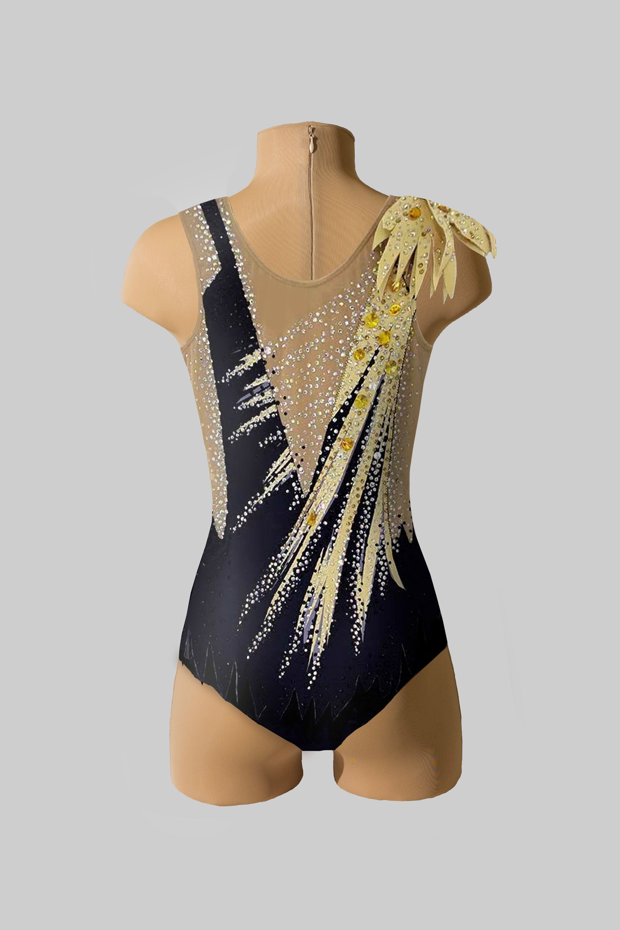 Justaucorps de gymnastique rythmique (sur mesure)