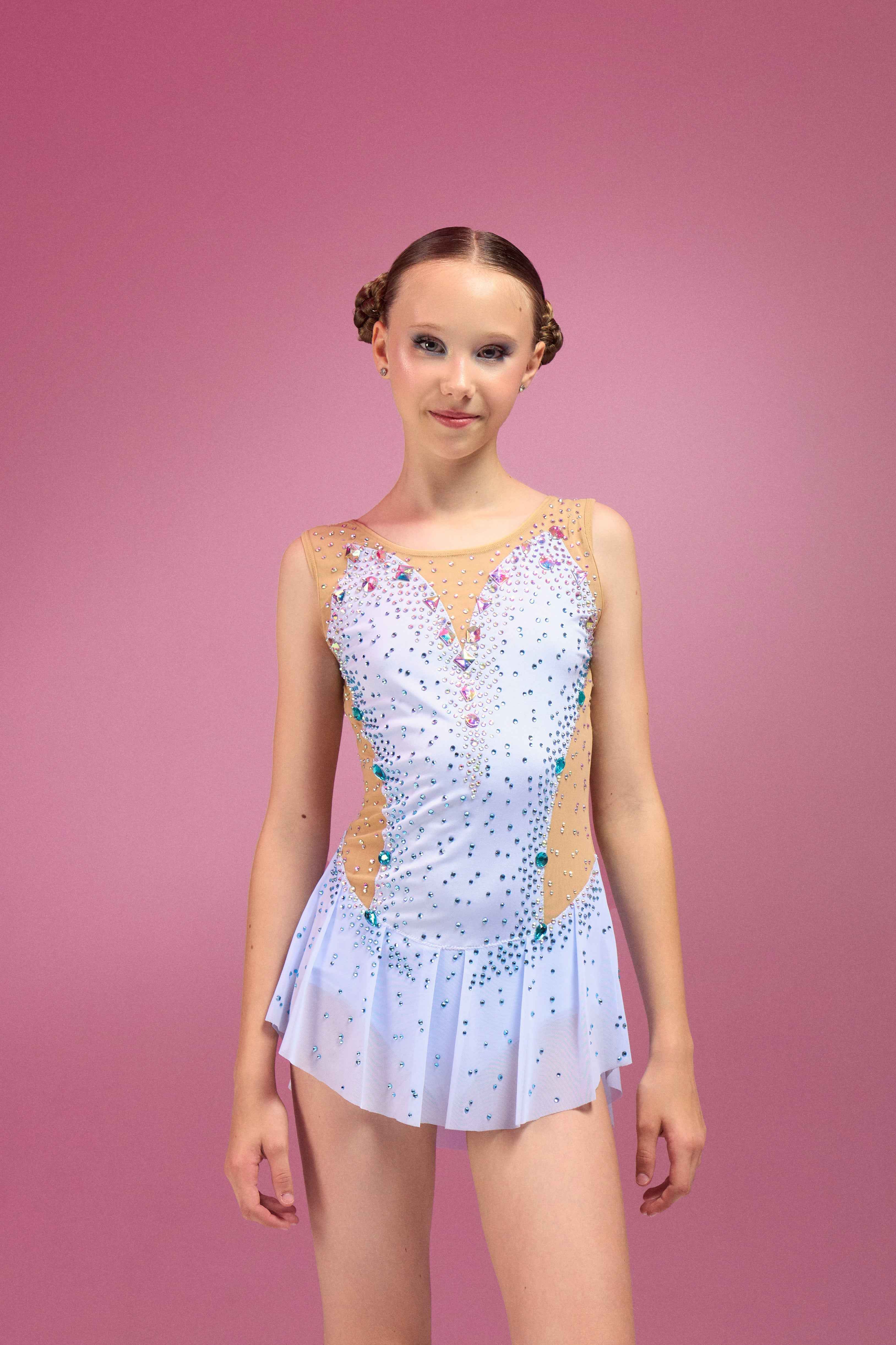 Justaucorps de compétition pour gymnastique rythmique, twirling et majorette sur mesure - Raysport