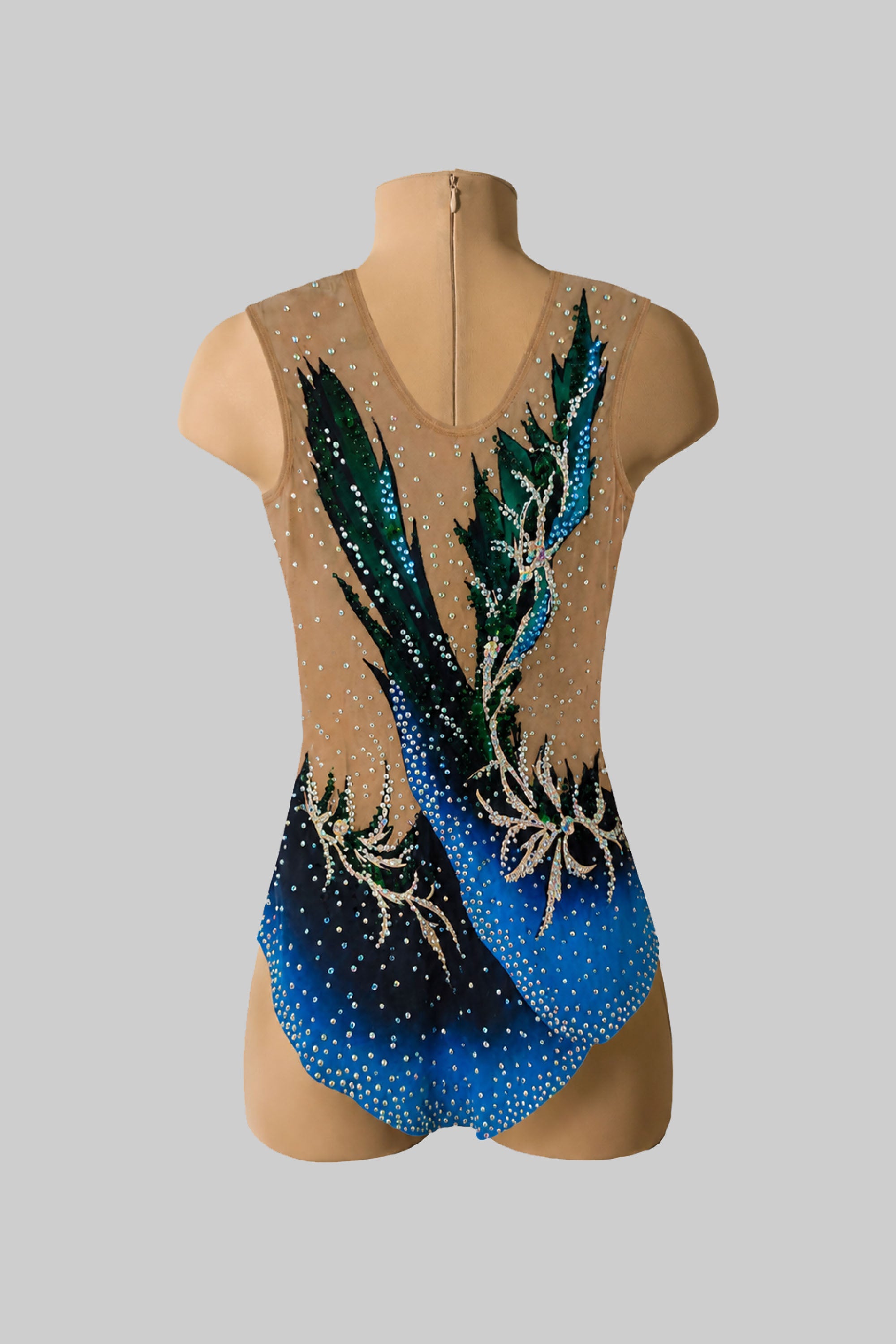 Justaucorps de gymnastique rythmique (sur mesure)