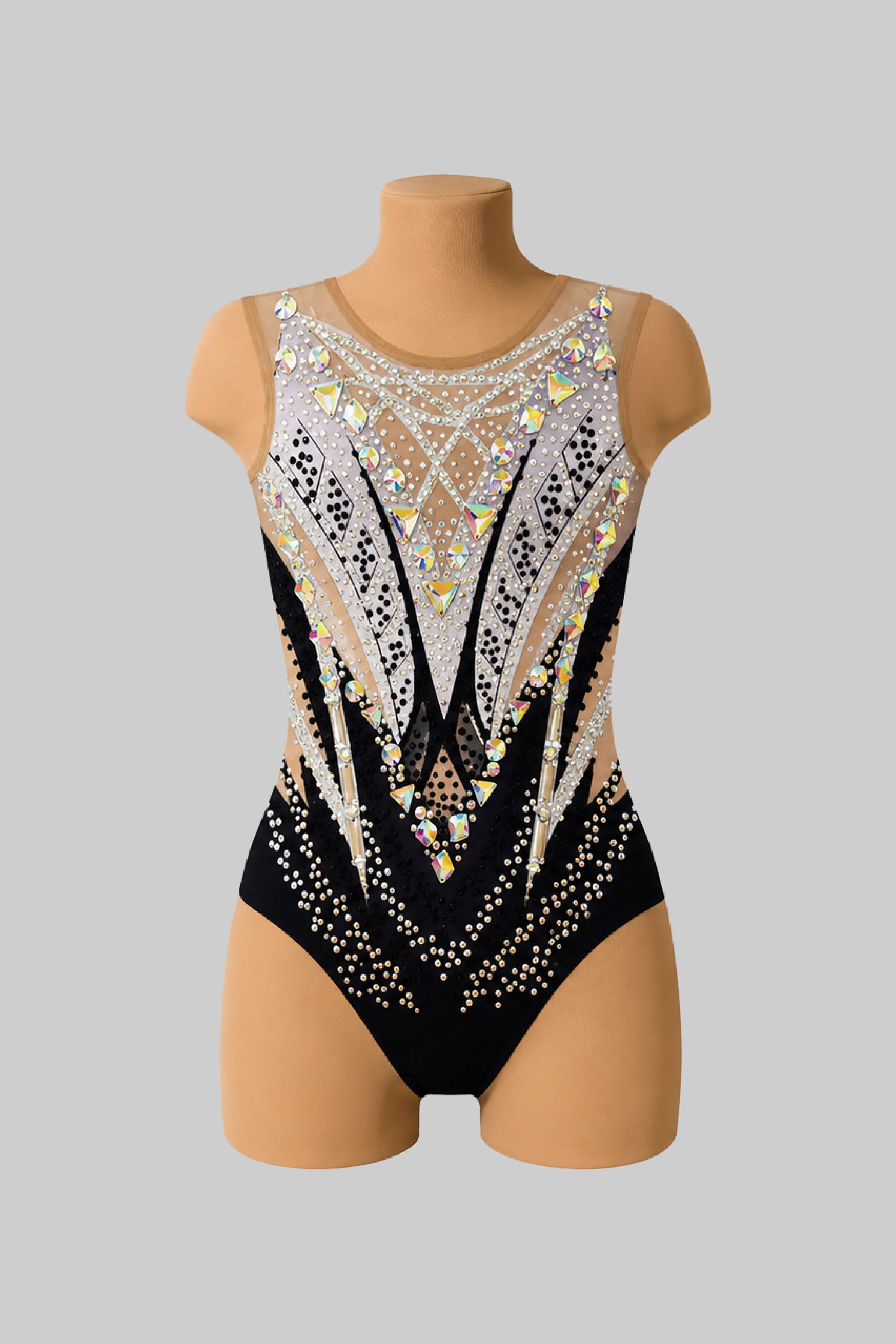 Justaucorps de gymnastique rythmique (sur mesure)