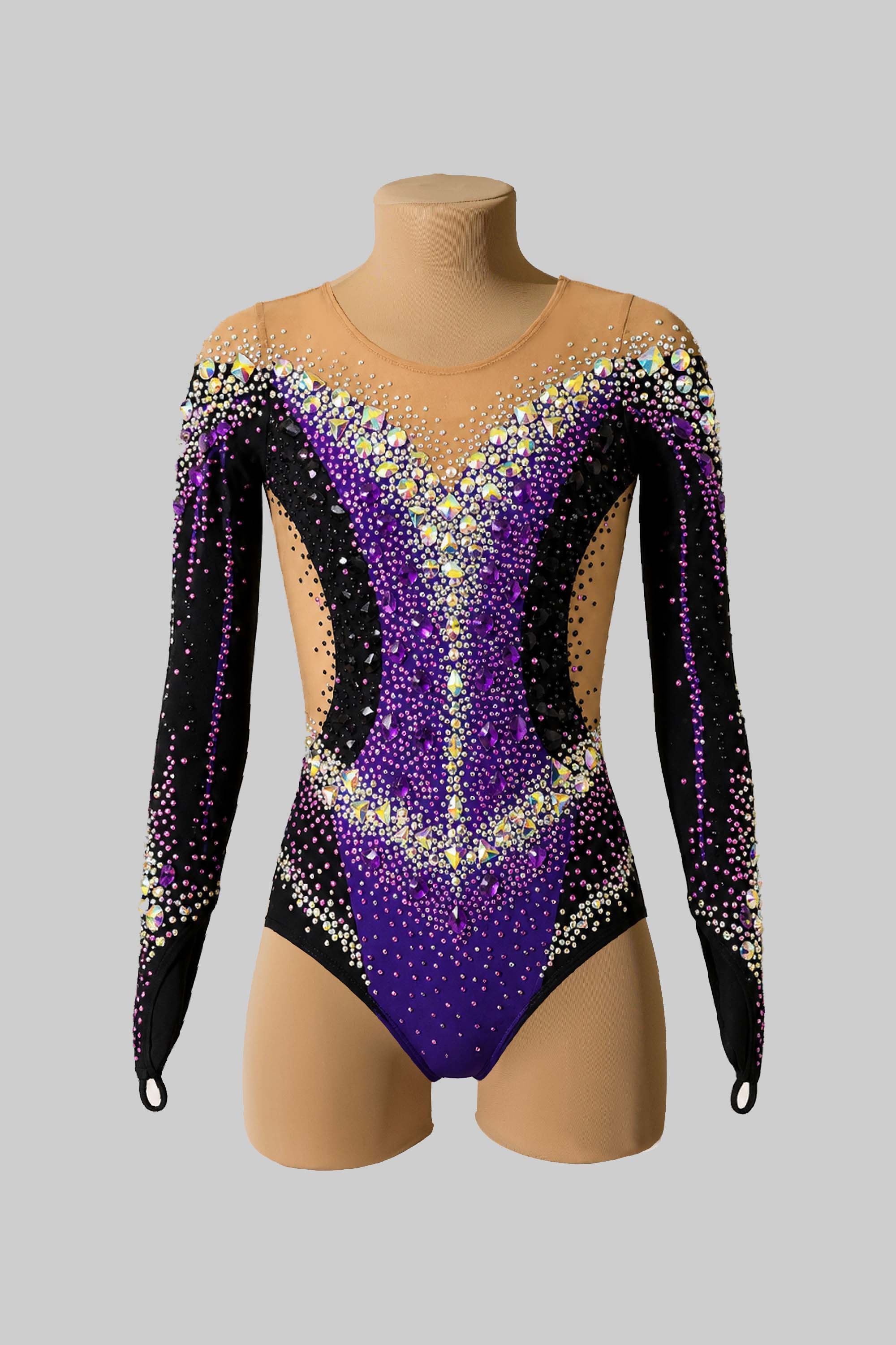 Justaucorps de gymnastique rythmique (sur mesure)