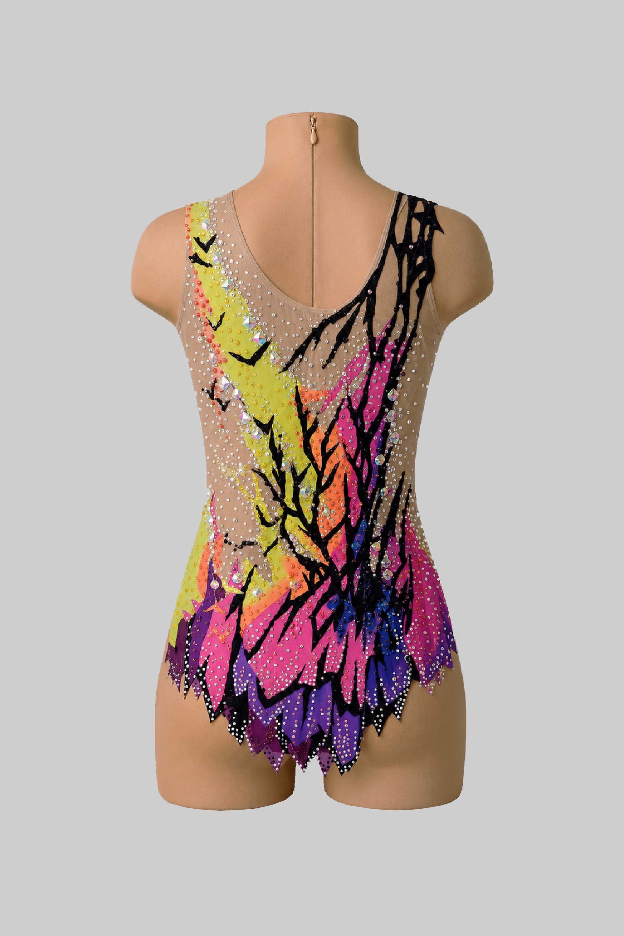 Justaucorps de gymnastique rythmique (sur mesure)