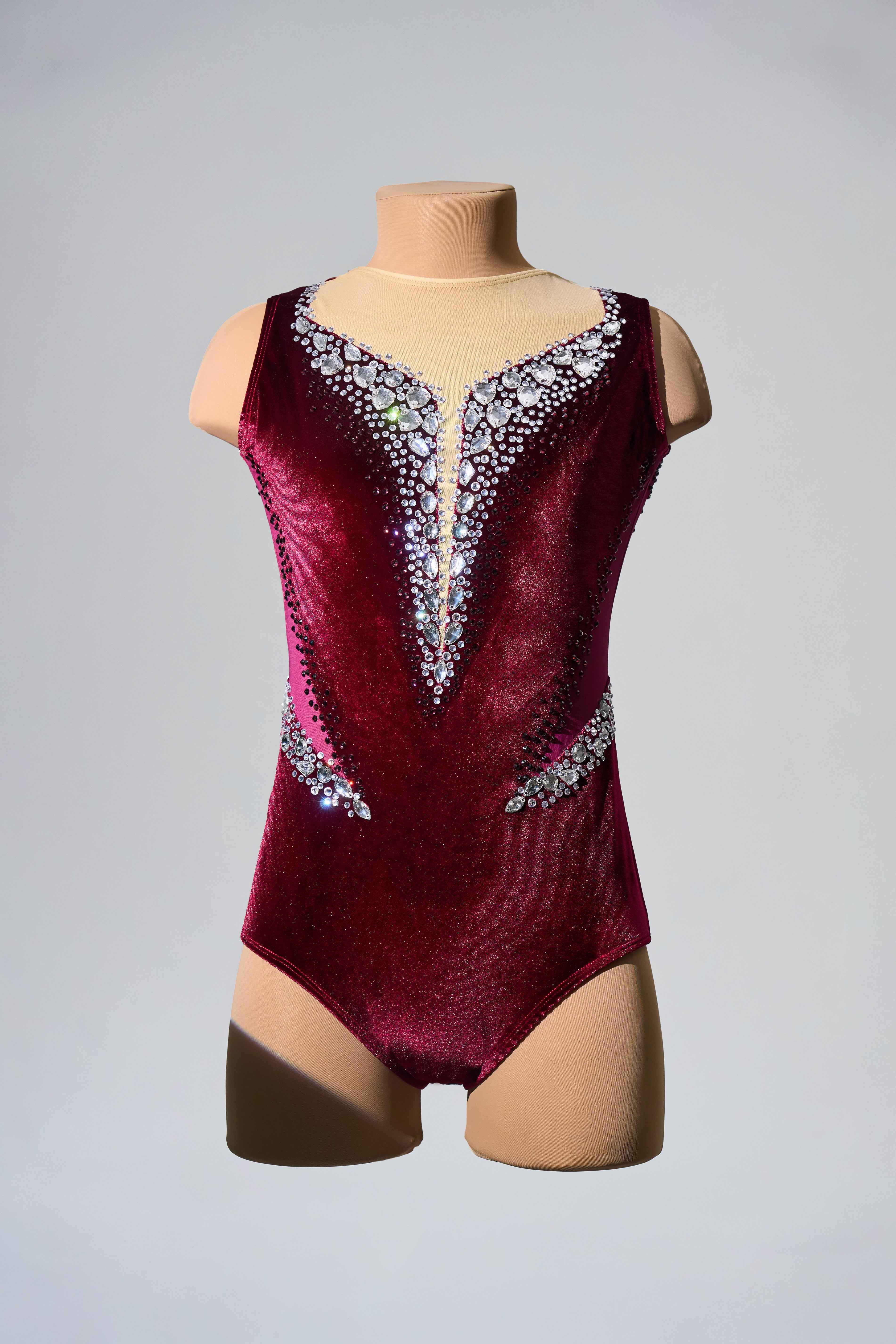 Justaucorps de compétition pour gymnastique rythmique, twirling et majorette sur mesure - Raysport