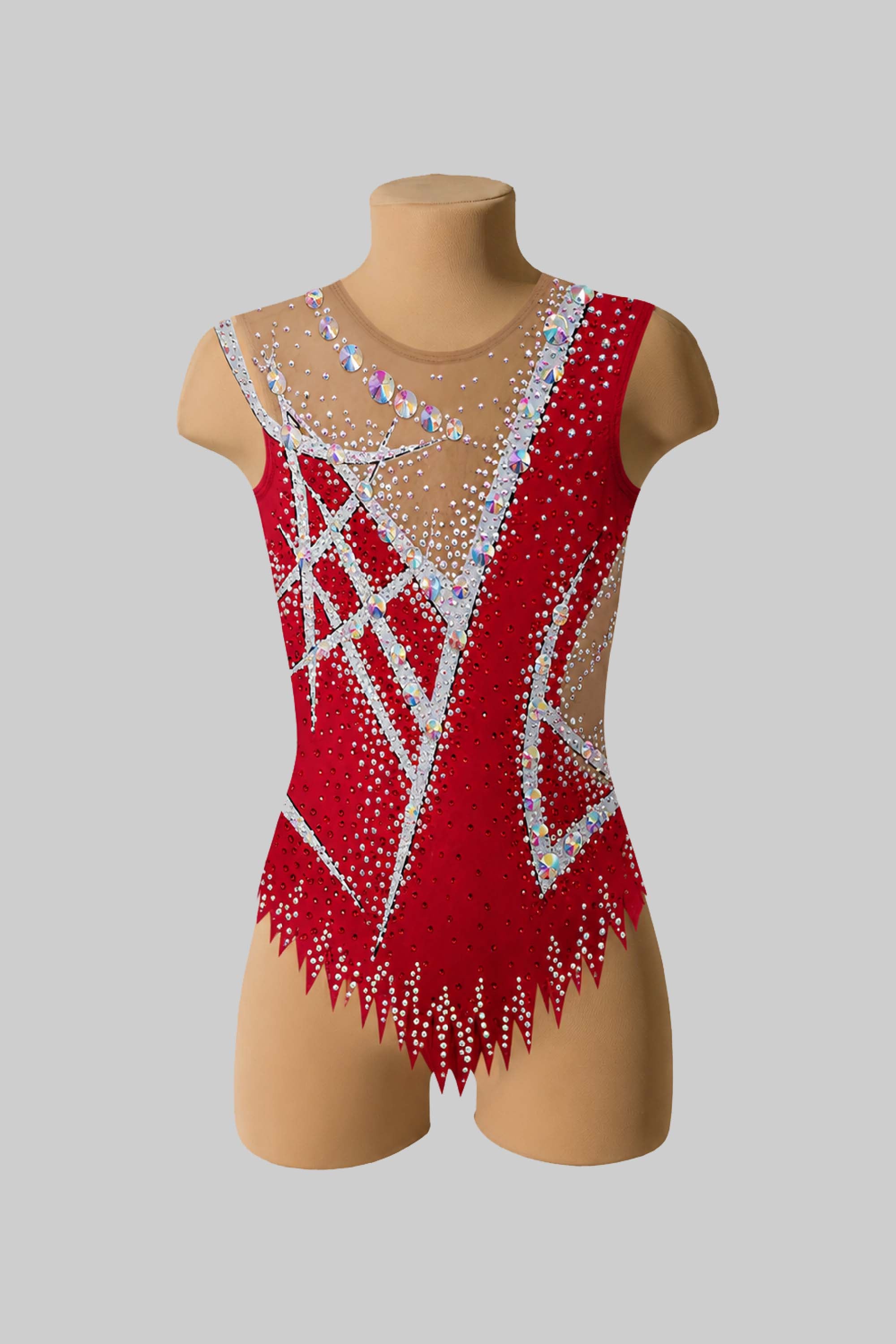 Justaucorps de gymnastique rythmique (sur mesure)
