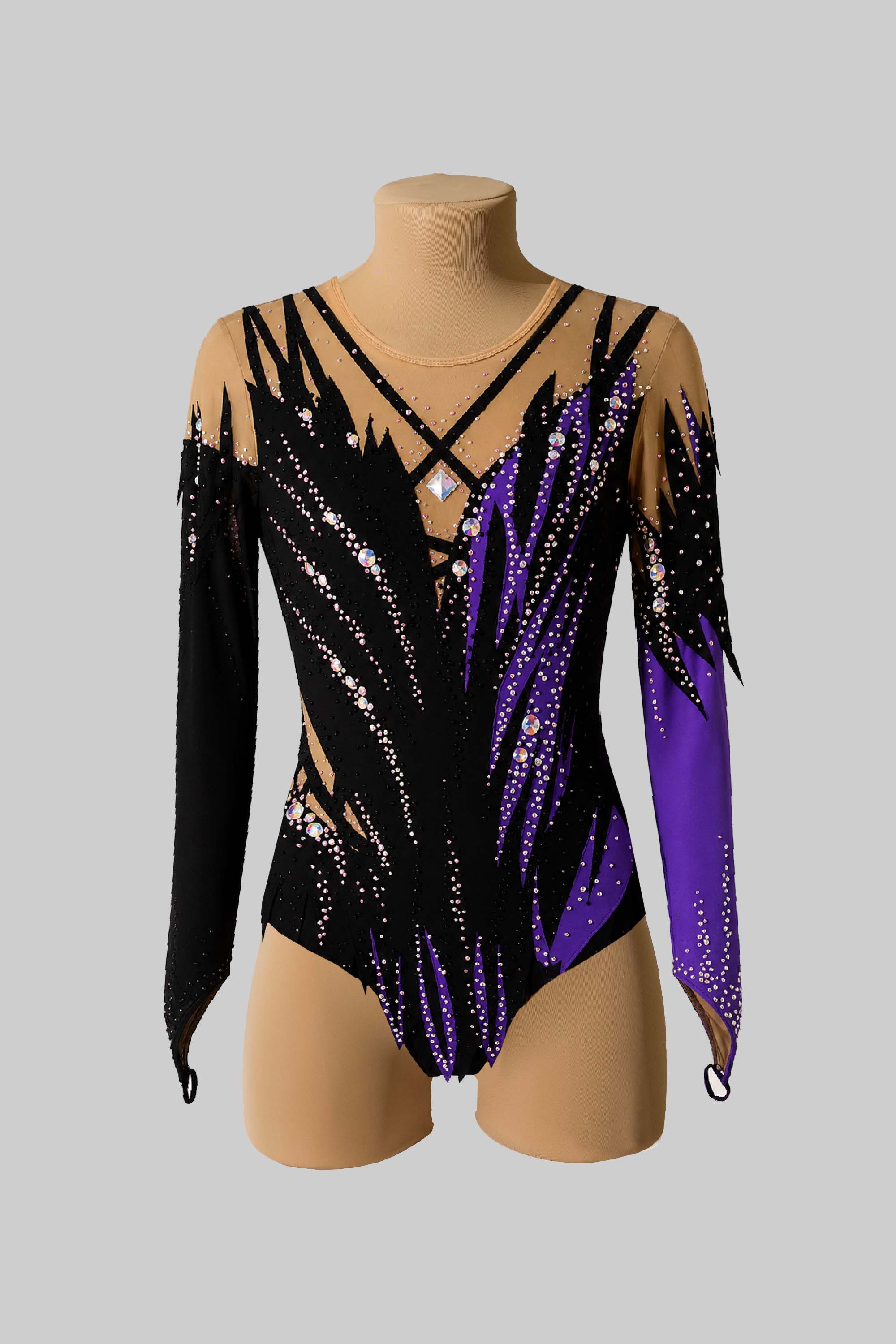 Justaucorps de gymnastique rythmique (sur mesure)