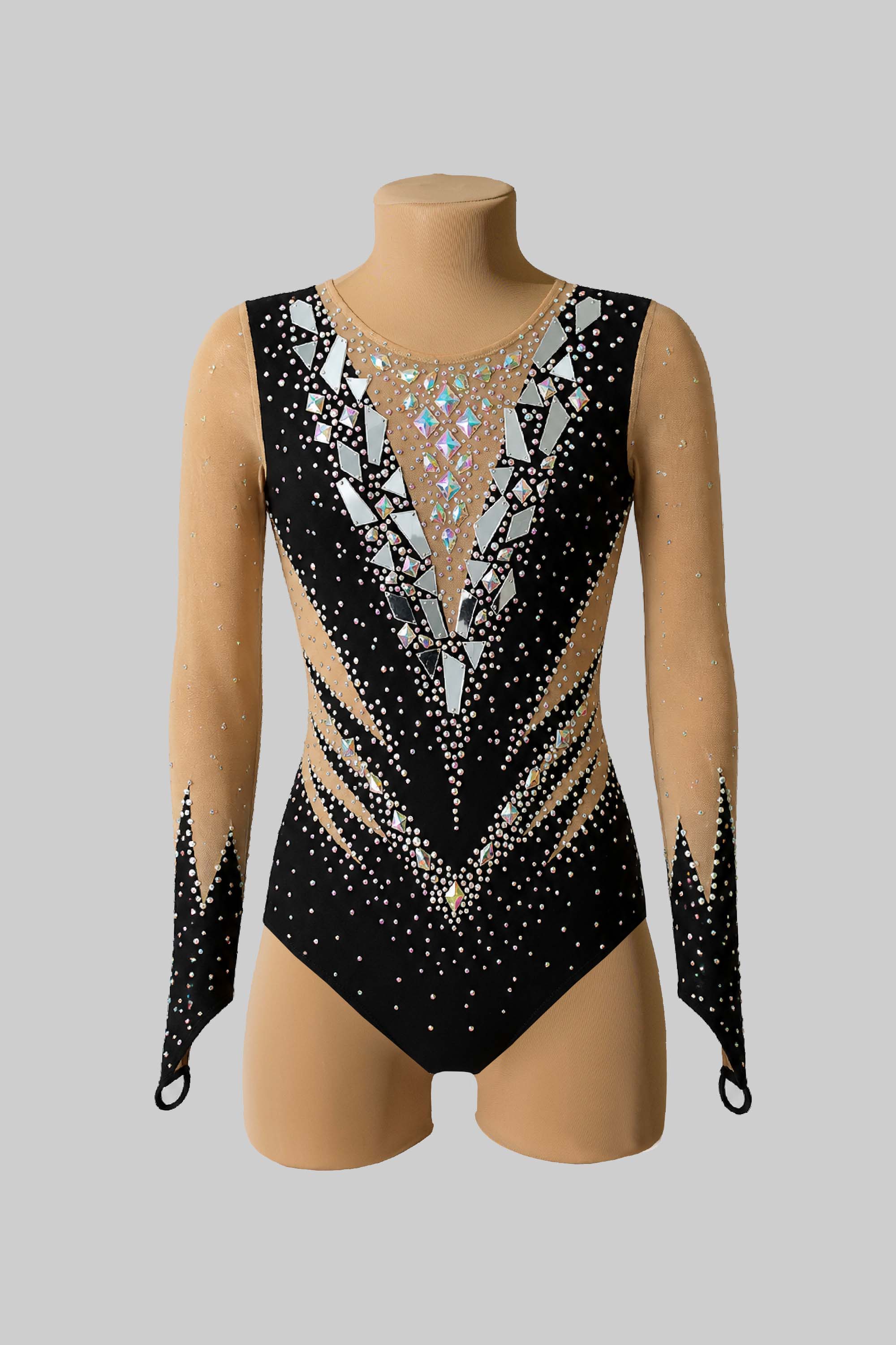Justaucorps de gymnastique rythmique (sur mesure)