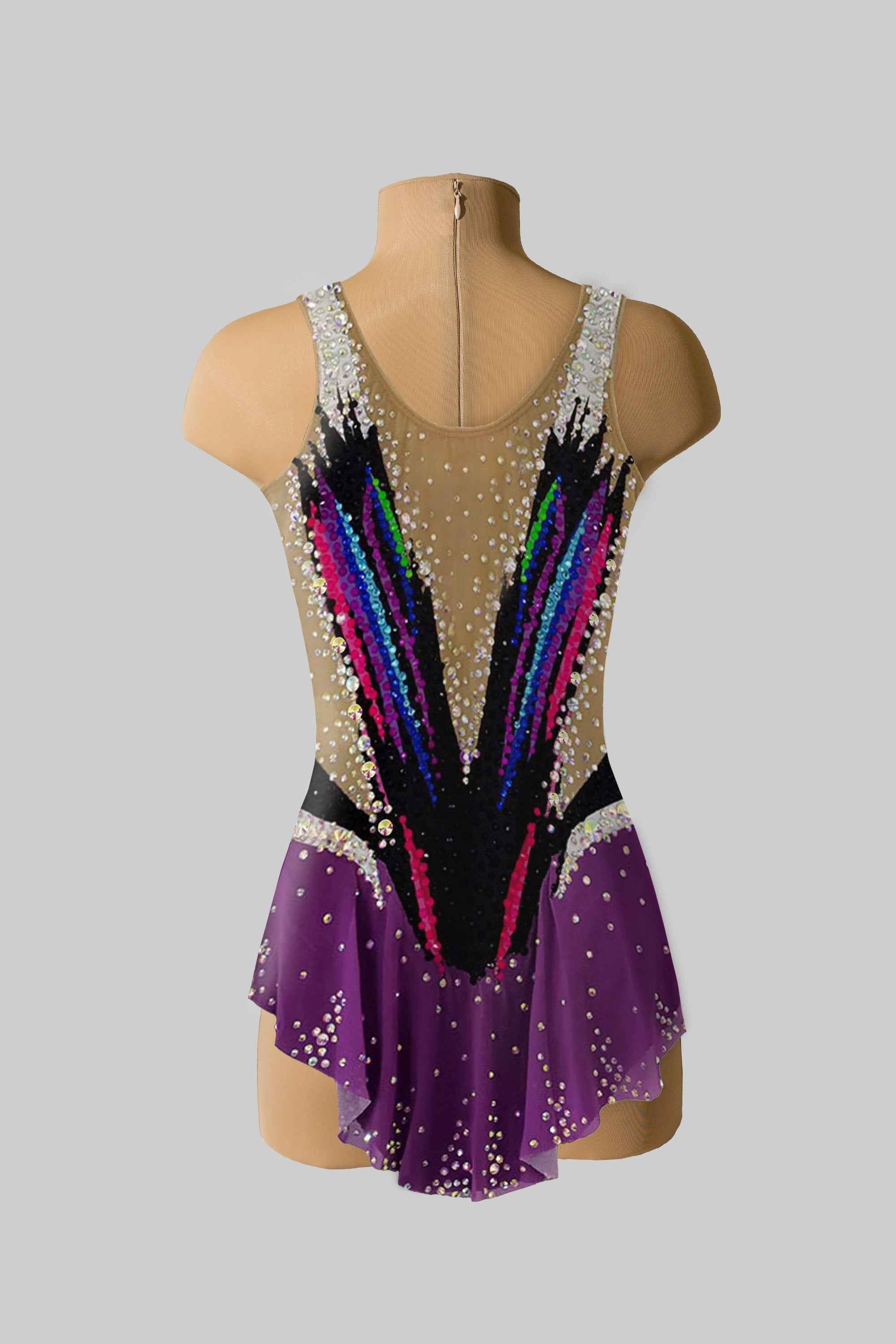 Justaucorps de gymnastique acrobatique (sur mesure)