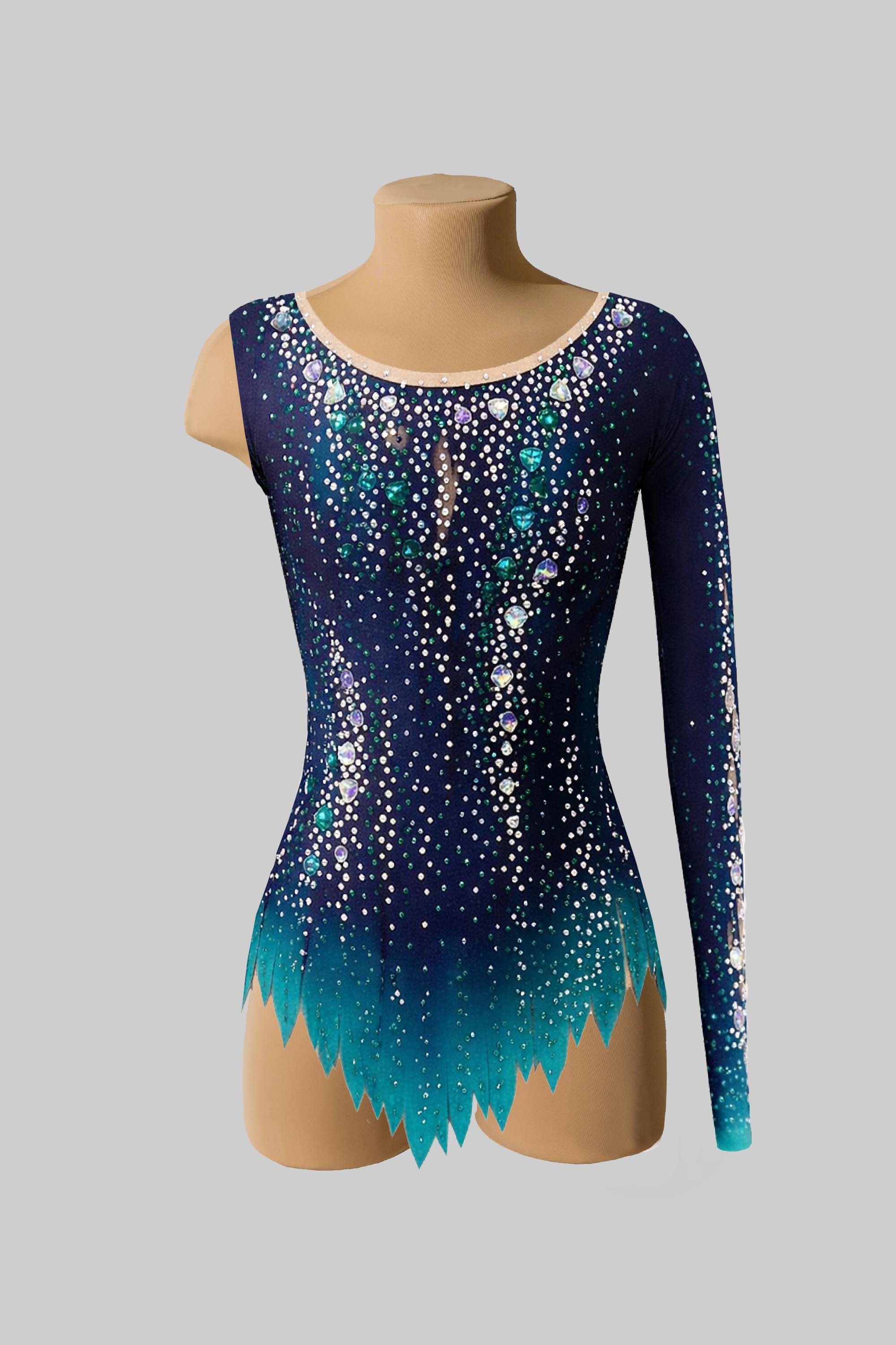 Justaucorps de gymnastique rythmique (sur mesure)