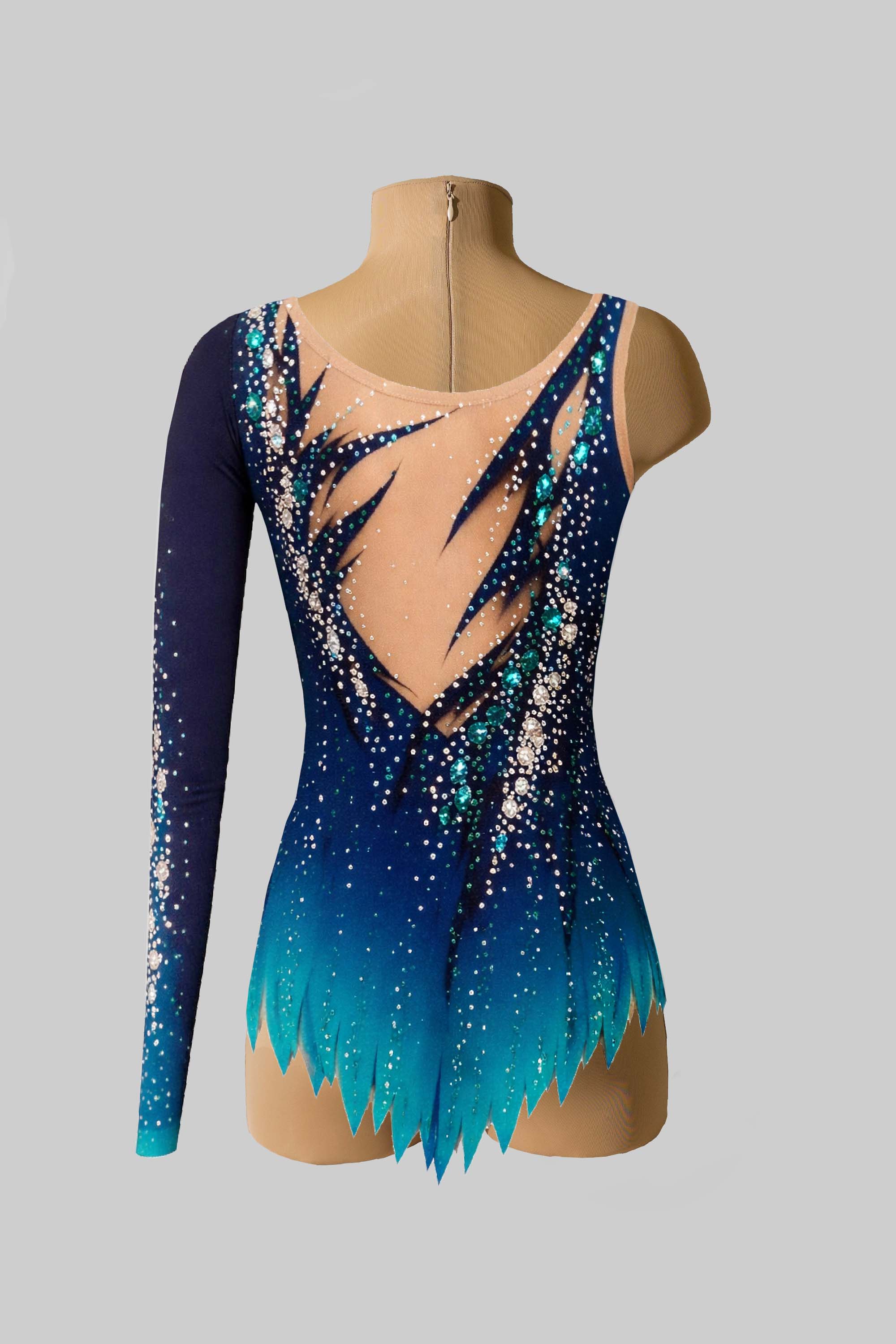 Justaucorps de gymnastique rythmique (sur mesure)