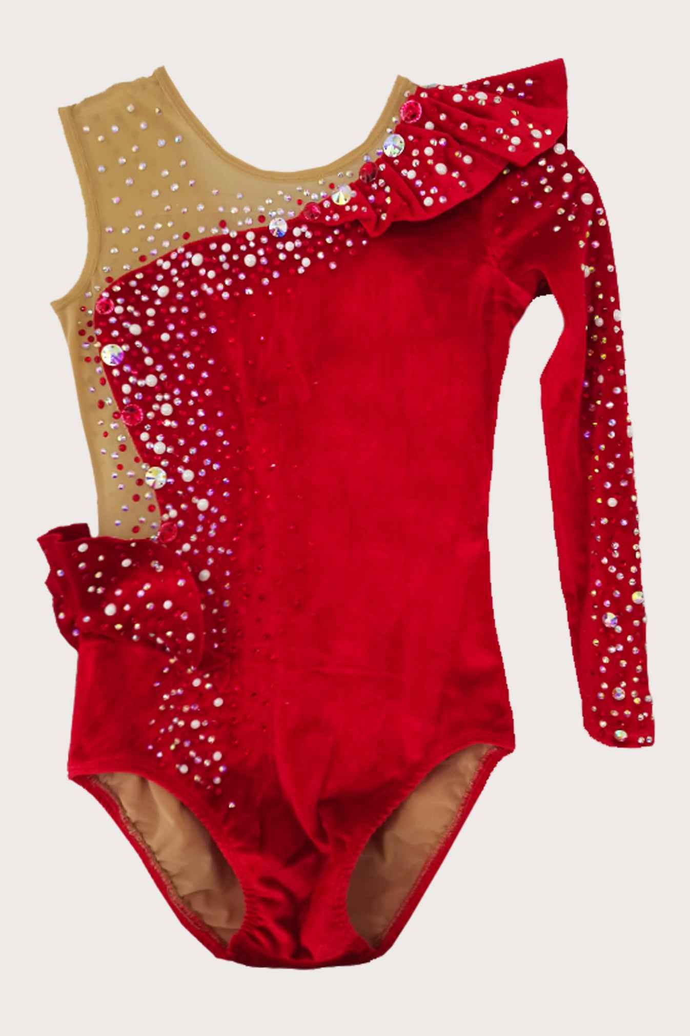 Justaucorps de gymnastique rythmique (en stock)