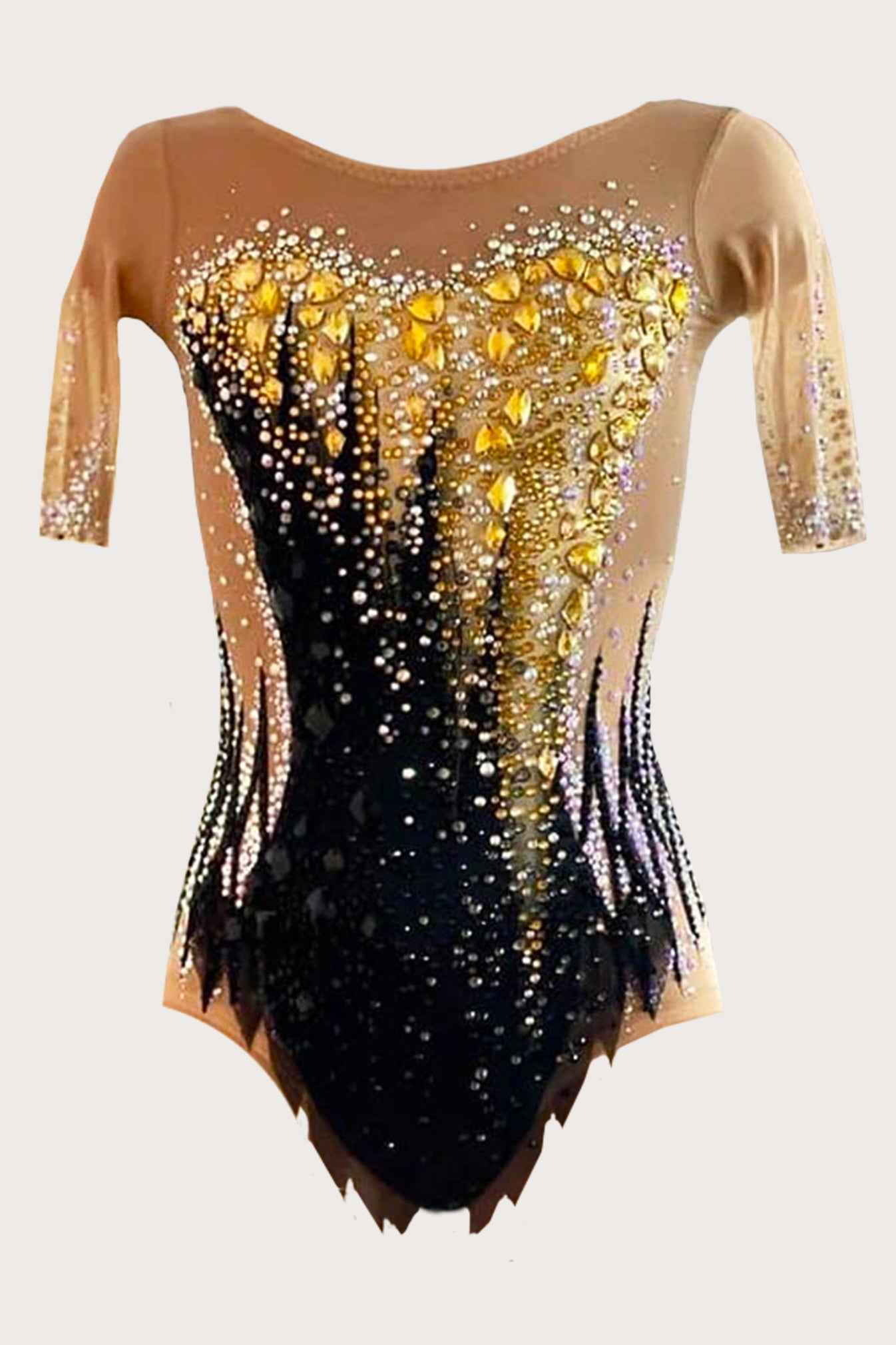 Justaucorps de gymnastique rythmique (en stock)