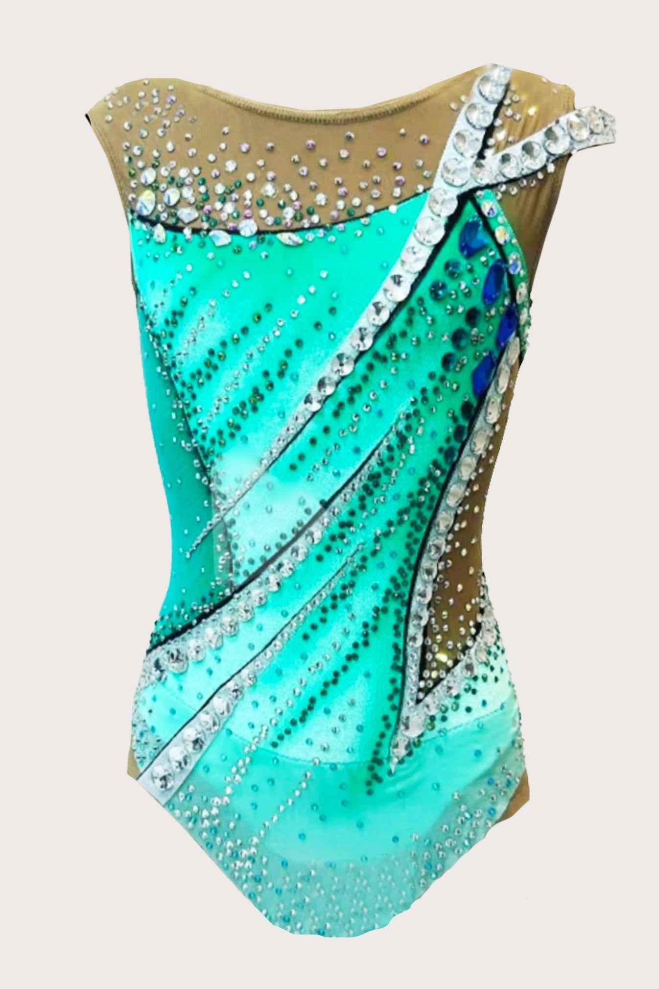 Justaucorps de gymnastique rythmique (en stock)