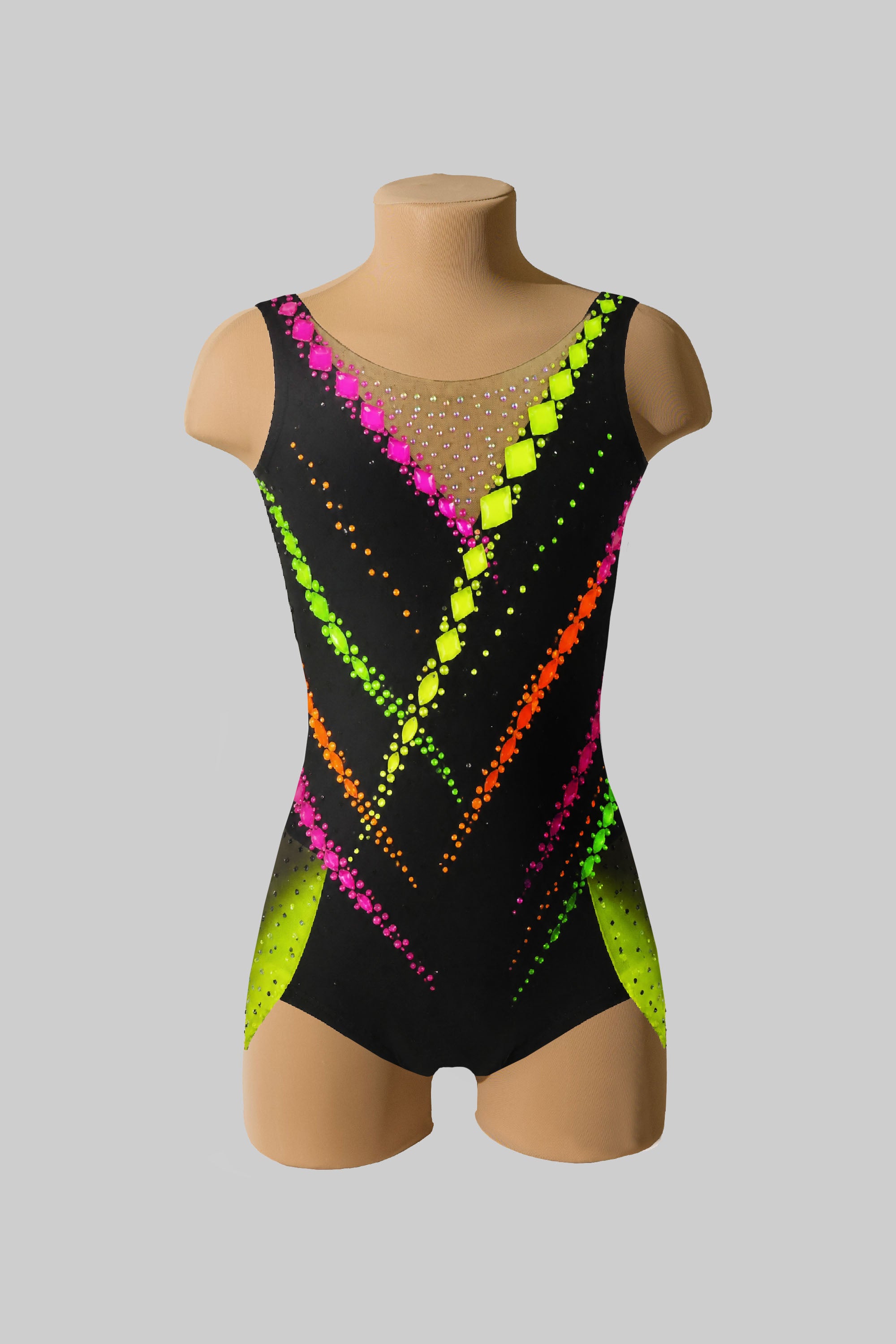 Justaucorps de gymnastique rythmique (sur mesure)