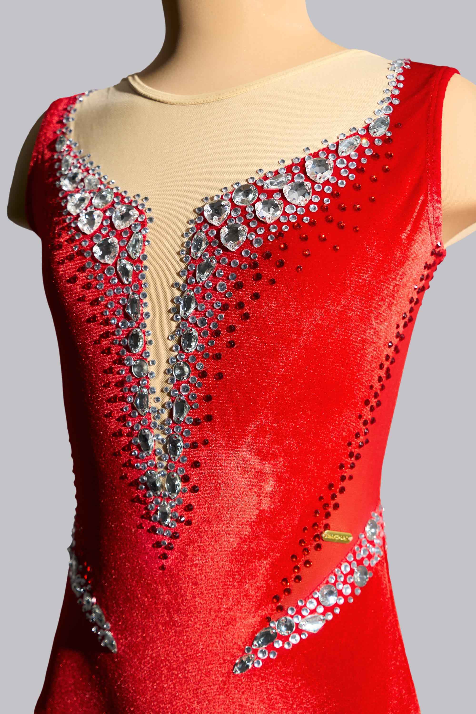 Justaucorps de compétition pour gymnastique rythmique, twirling et majorette sur mesure - Raysport