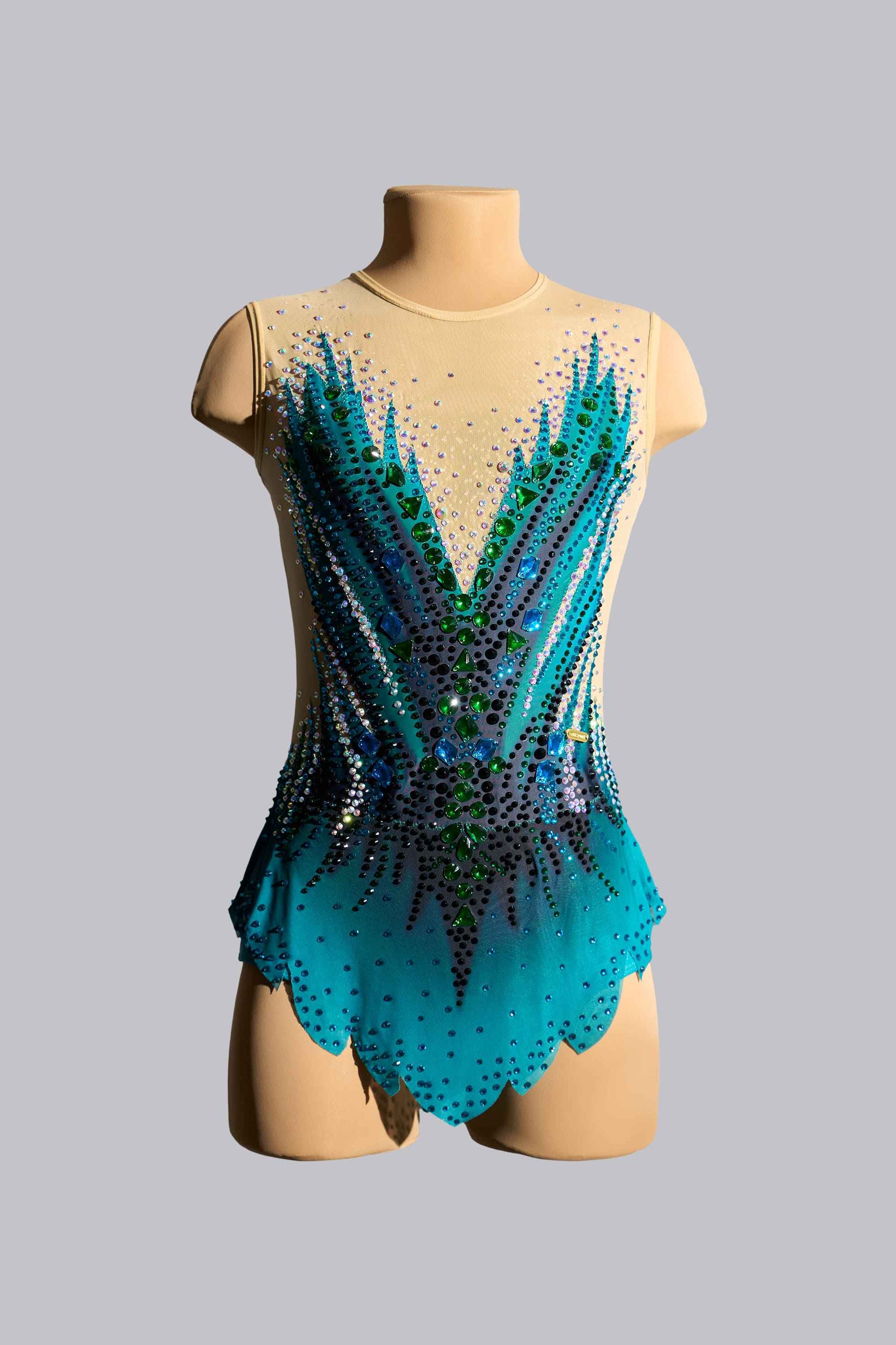 Justaucorps de compétition pour gymnastique rythmique, twirling et majorette sur mesure - Raysport