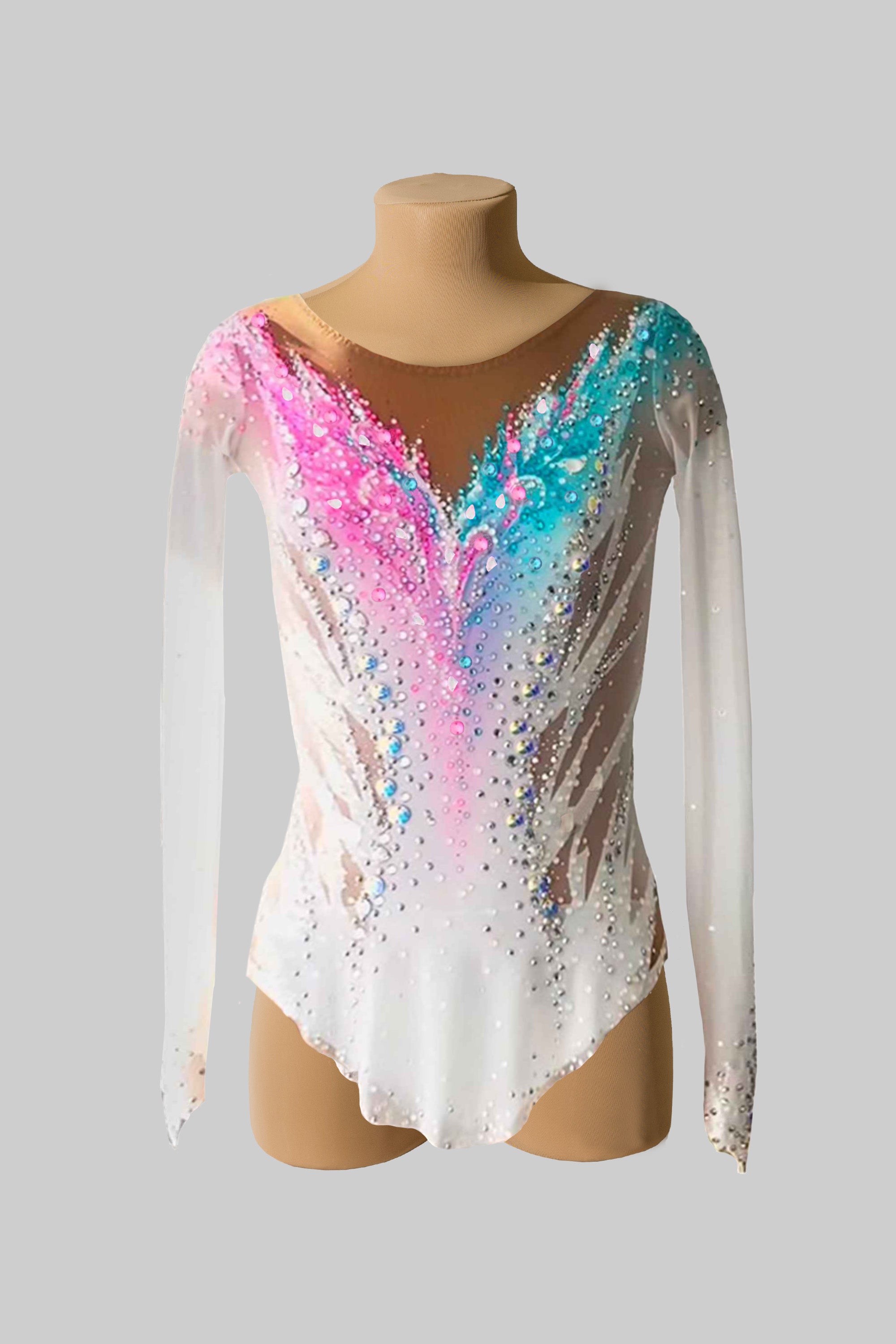 Justaucorps de gymnastique acrobatique (sur mesure)