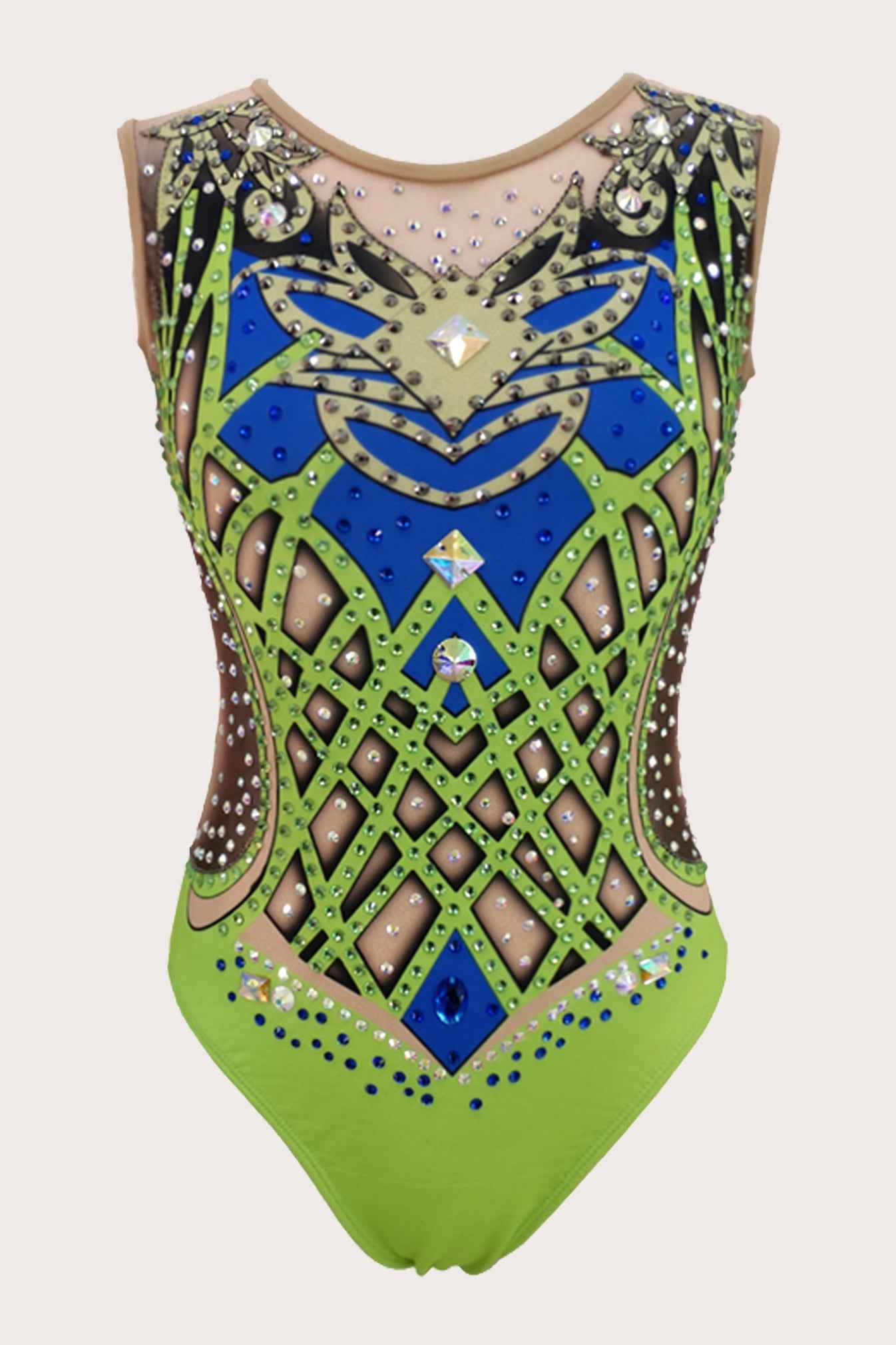 Maillot de natation artistique (sur mesure)