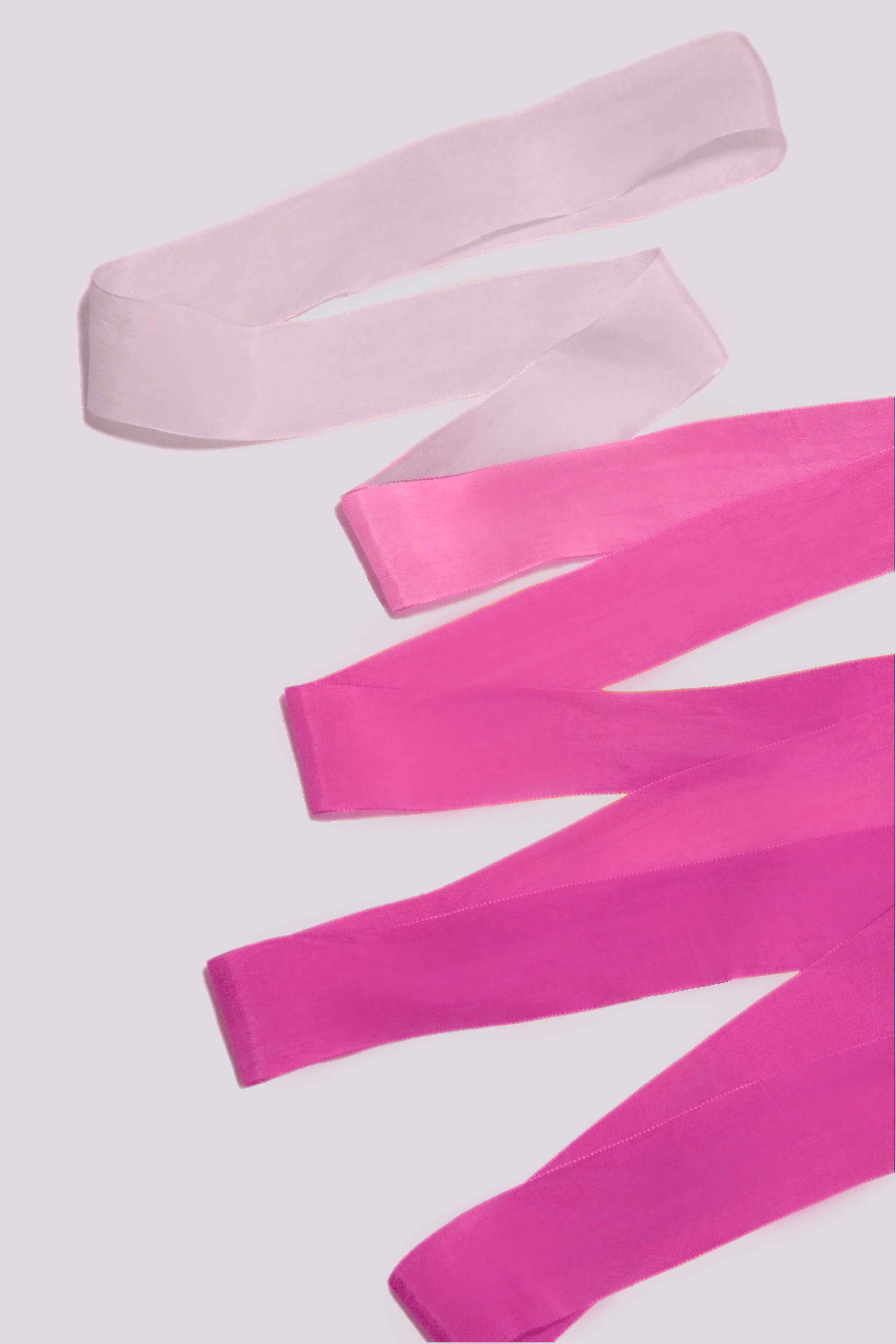 Ruban de gymnastique rythmique dégradé 6 m (7 coloris)