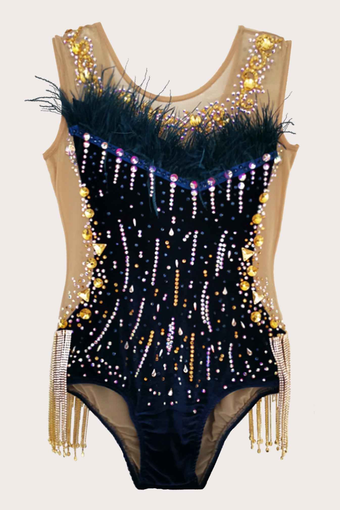 Justaucorps de gymnastique rythmique (en stock)