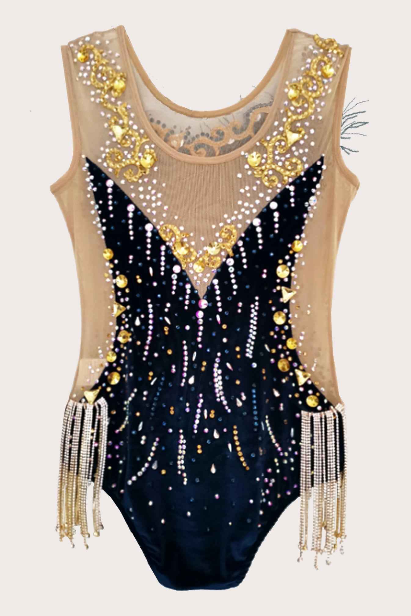 Justaucorps de gymnastique rythmique (en stock)