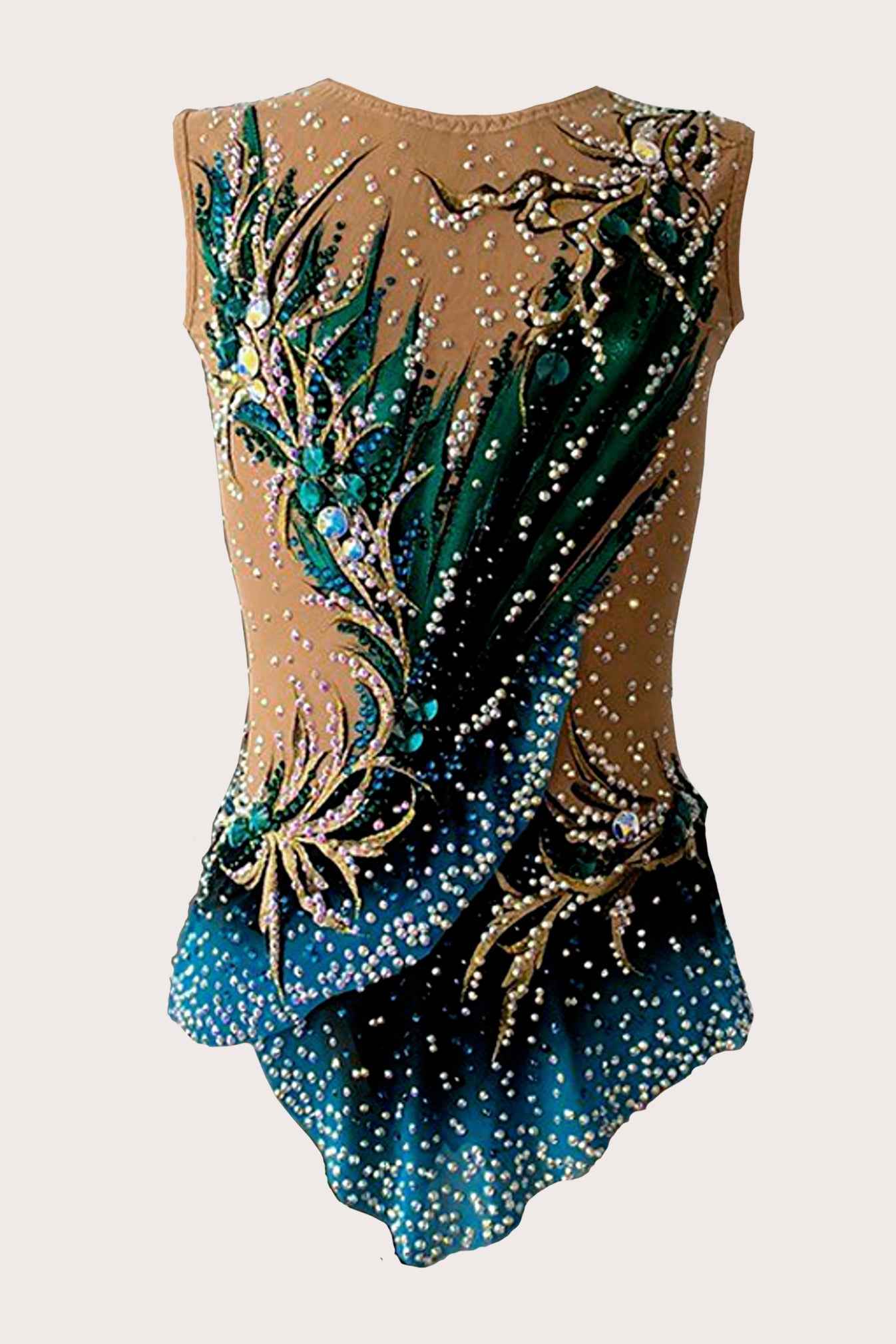 Justaucorps de gymnastique rythmique (en stock)