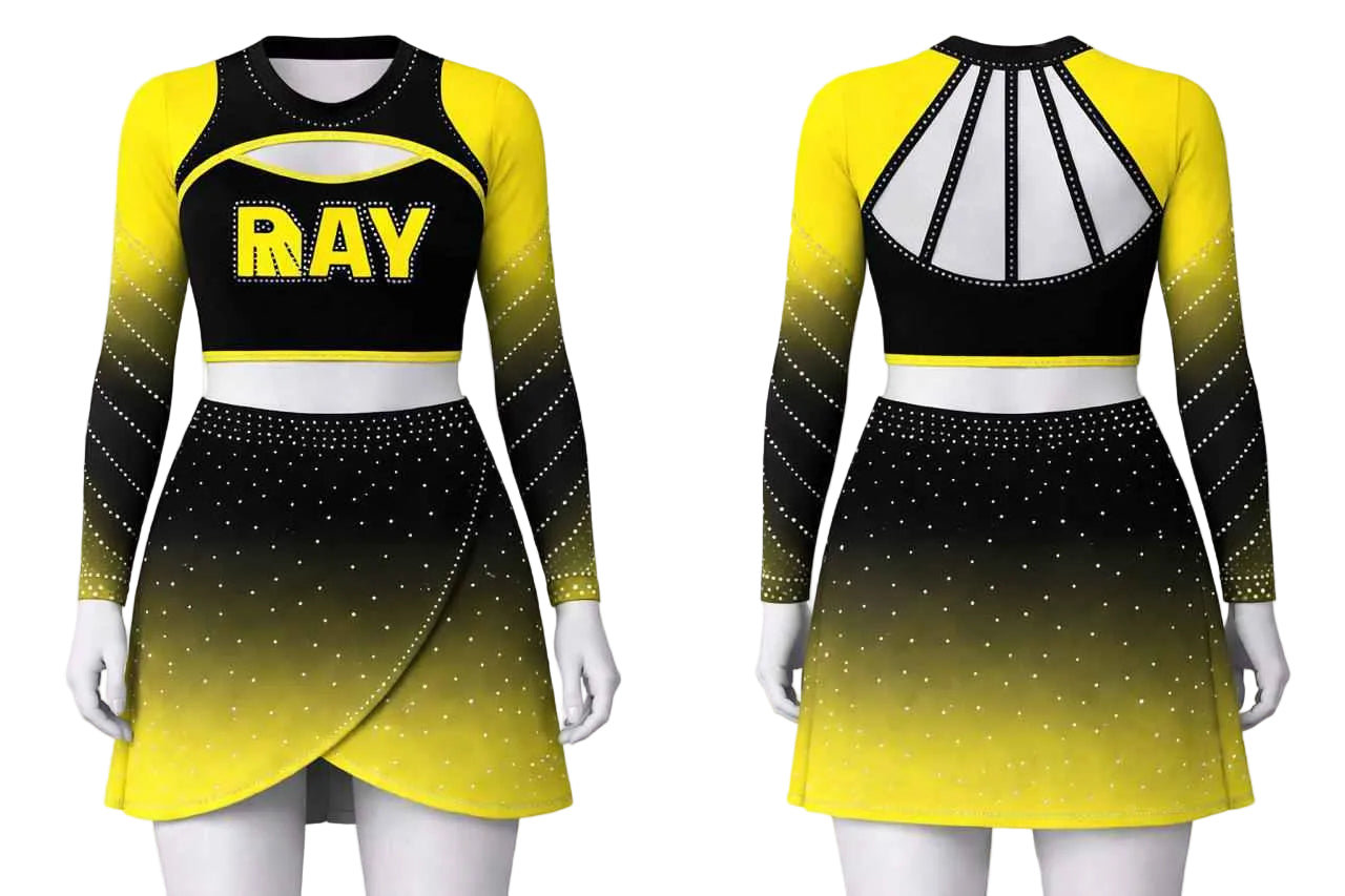 Set de tenue de cheerleading « Chloé »