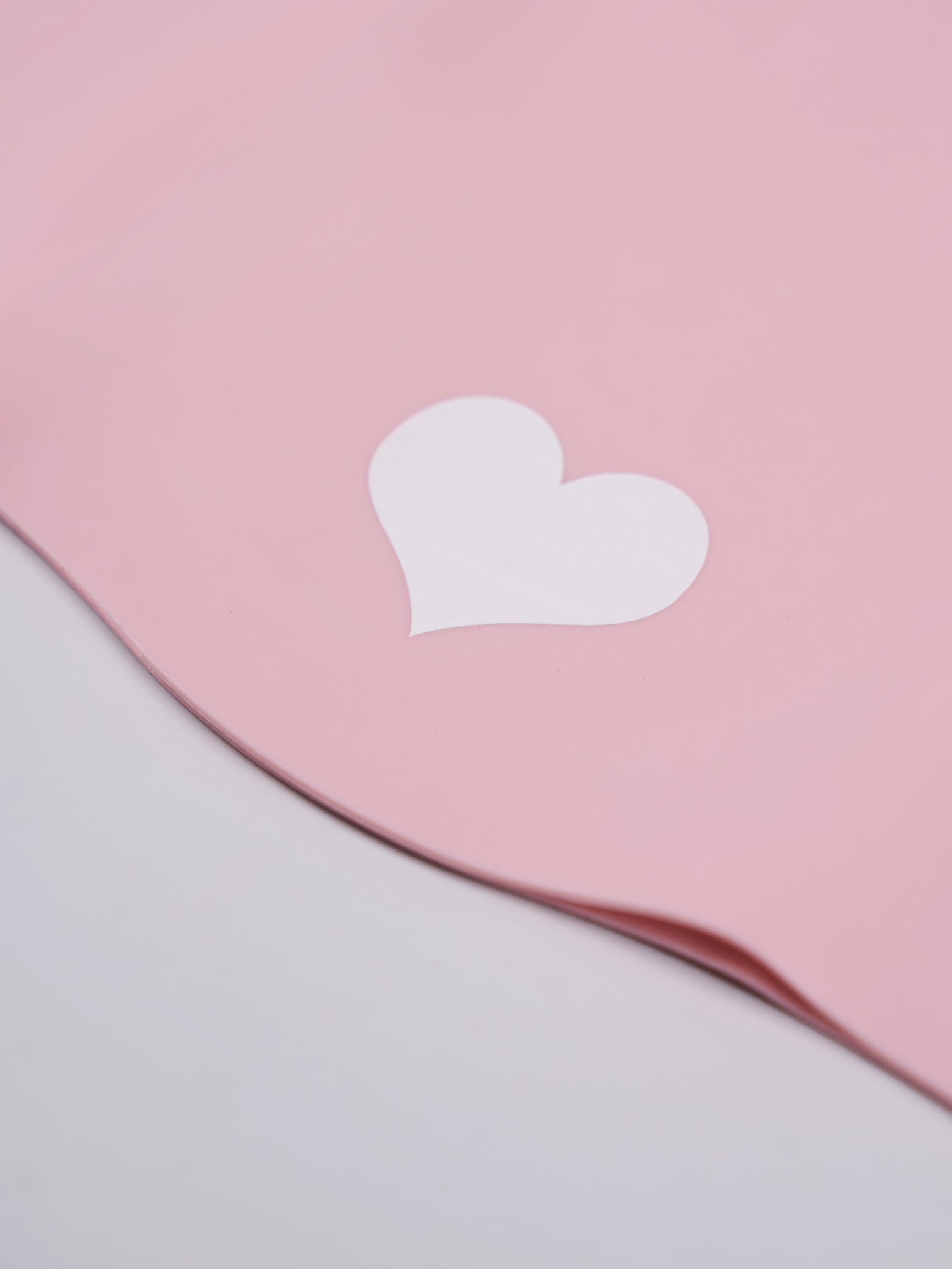 Bonnet de bain " Coeur " (rose) - Raysport