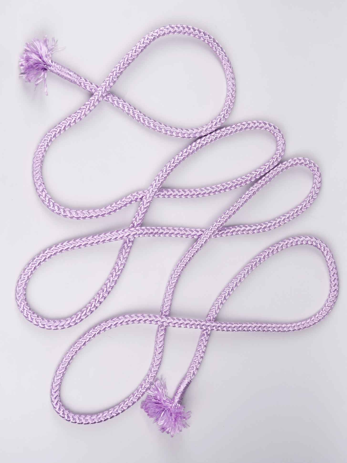 Corde de gymnastique rythmique " Odette " avec fil Lurex, 3 m (6 coloris)