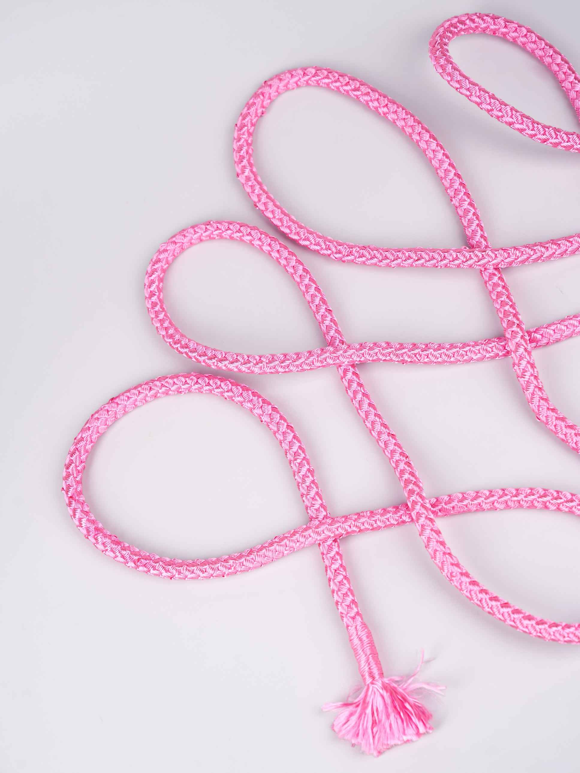 Corde de gymnastique rythmique " Odette " avec fil Lurex, 3 m (6 coloris)
