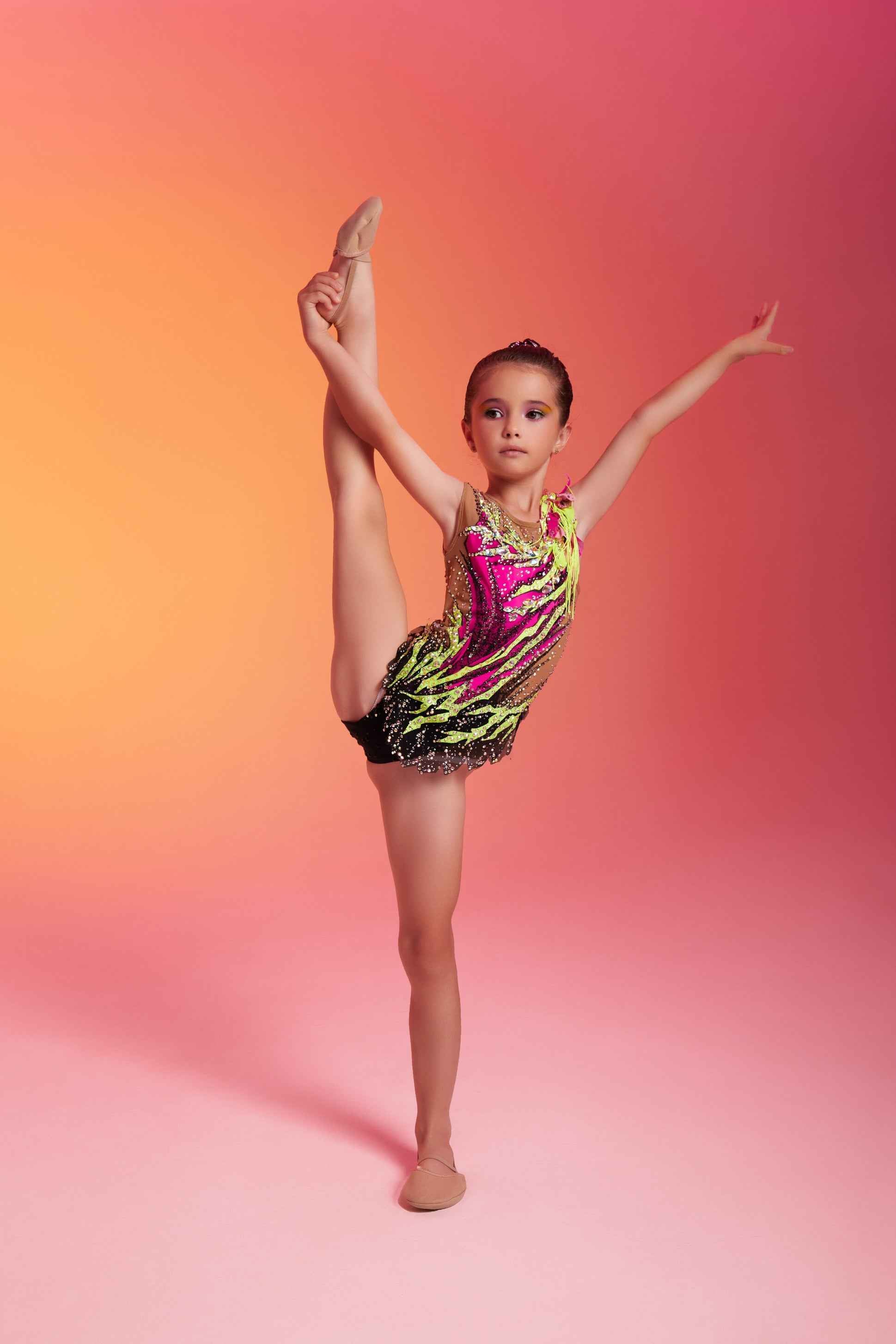 Justaucorps de gymnastique rythmique (sur mesure)