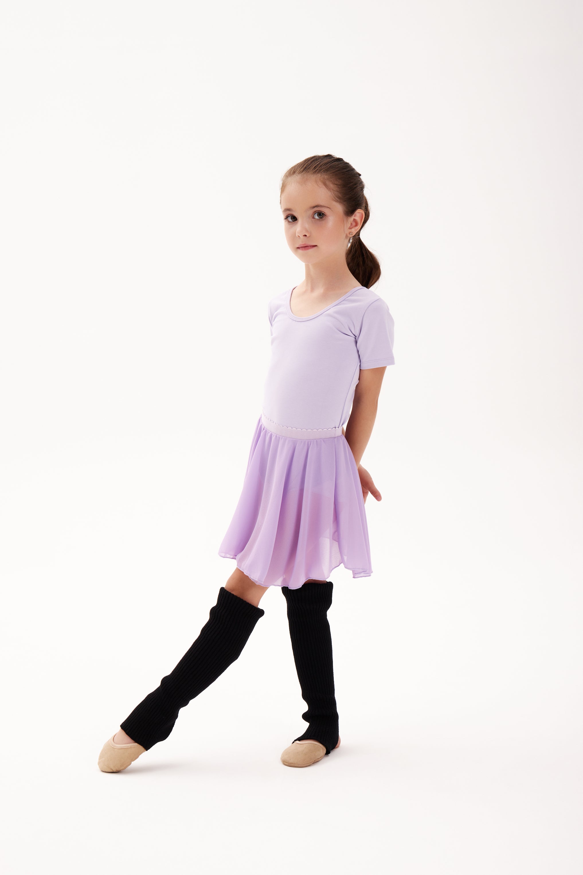 Justaucorps avec jupette en mousseline " Yvonne " (4 coloris) - Raysport