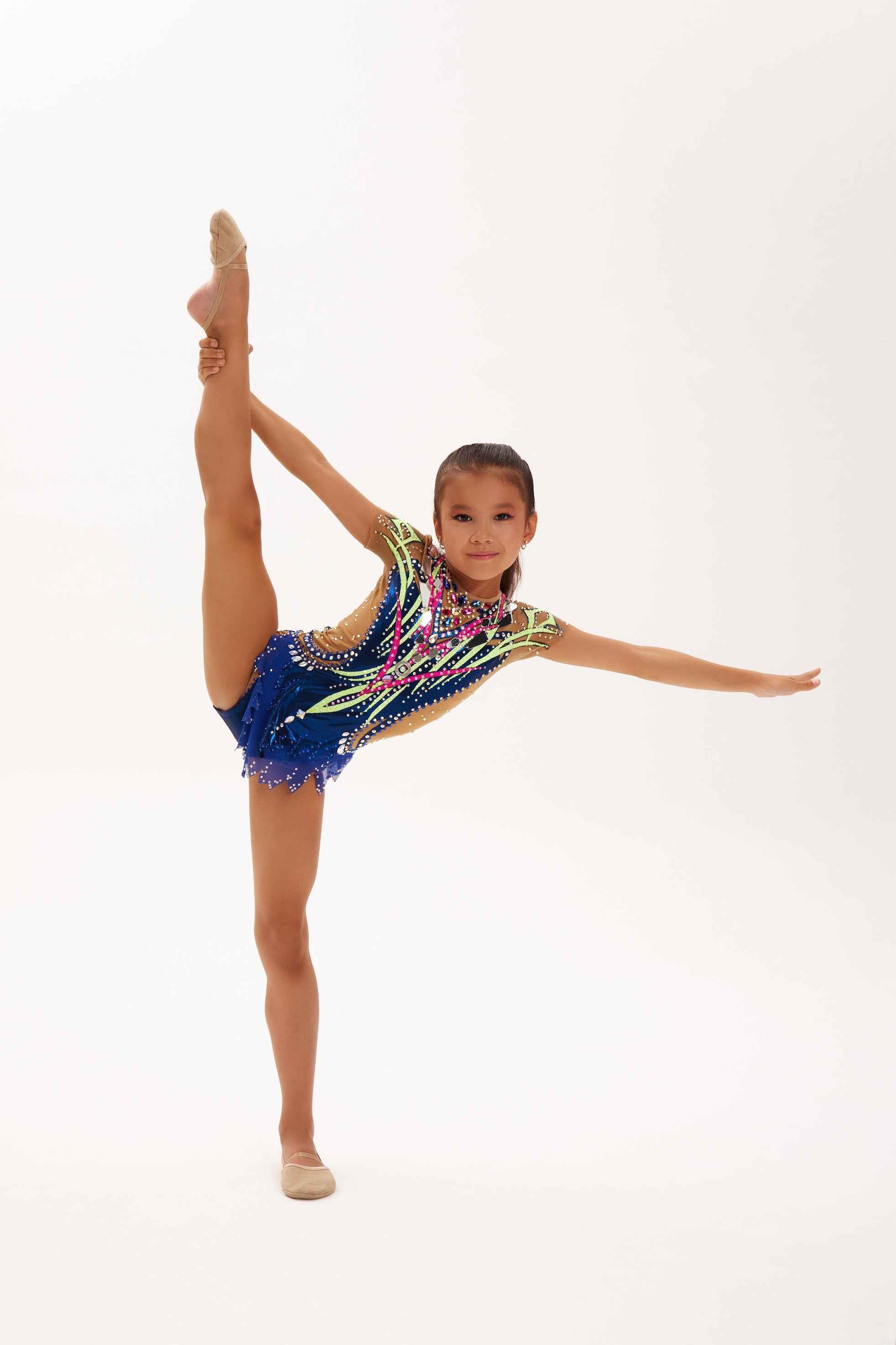 Justaucorps de gymnastique rythmique (en stock)